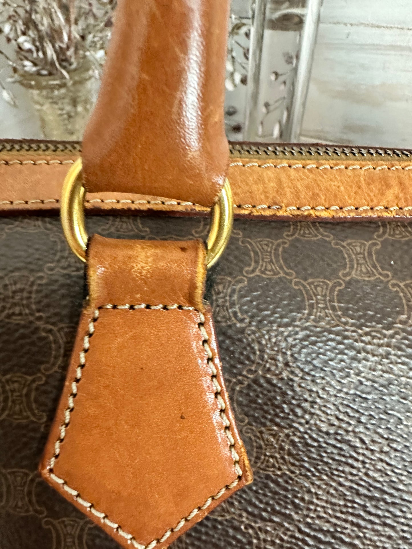 Celine Macadam Boston Bag