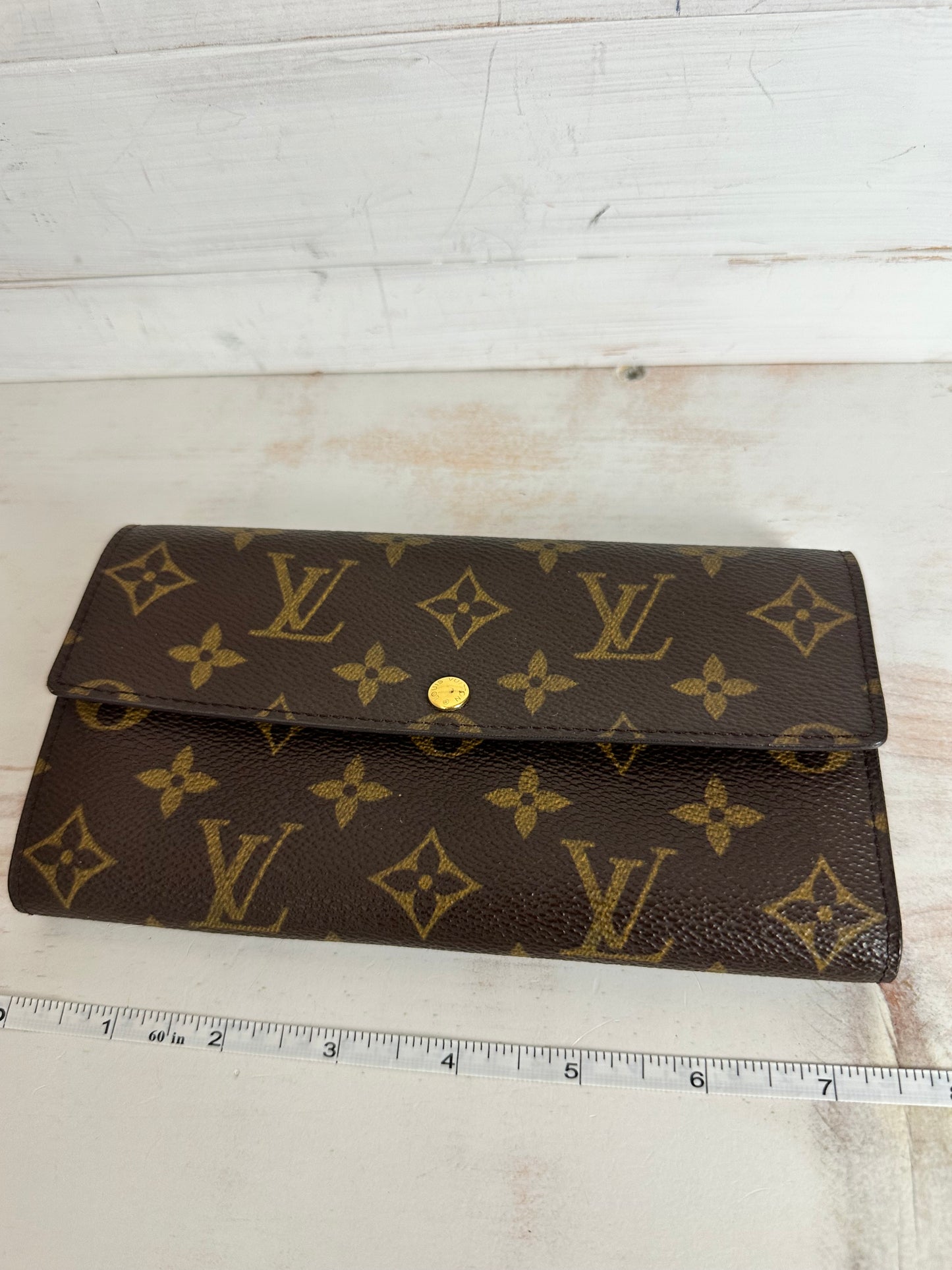 Louis Vuitton VINTAGE Trifold Monogram Wallet