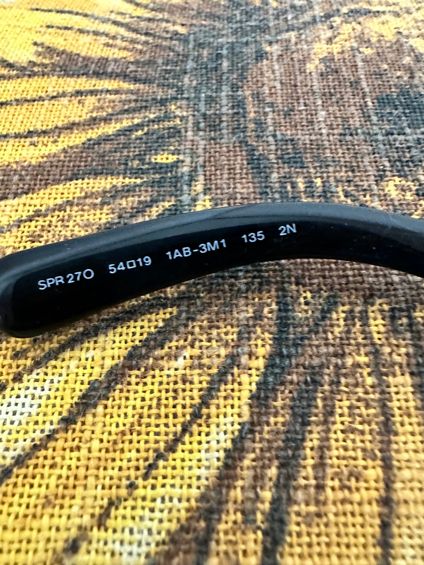 Prada Sunglasses Acetate Baroque SPR270 in Black