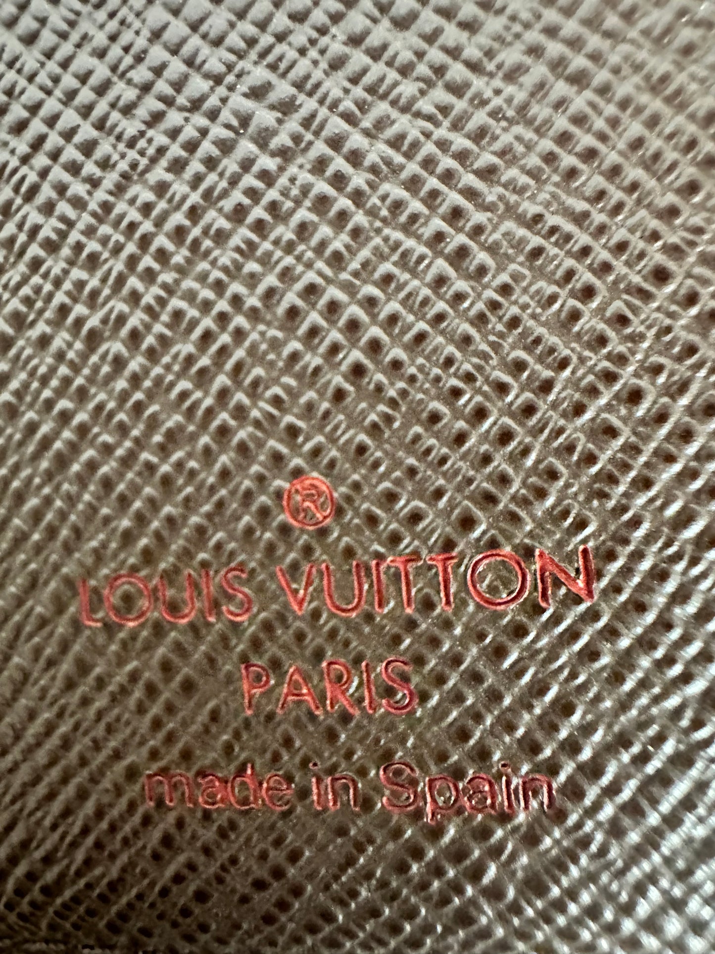 Louis Vuitton Damier Ebene Agenda PM