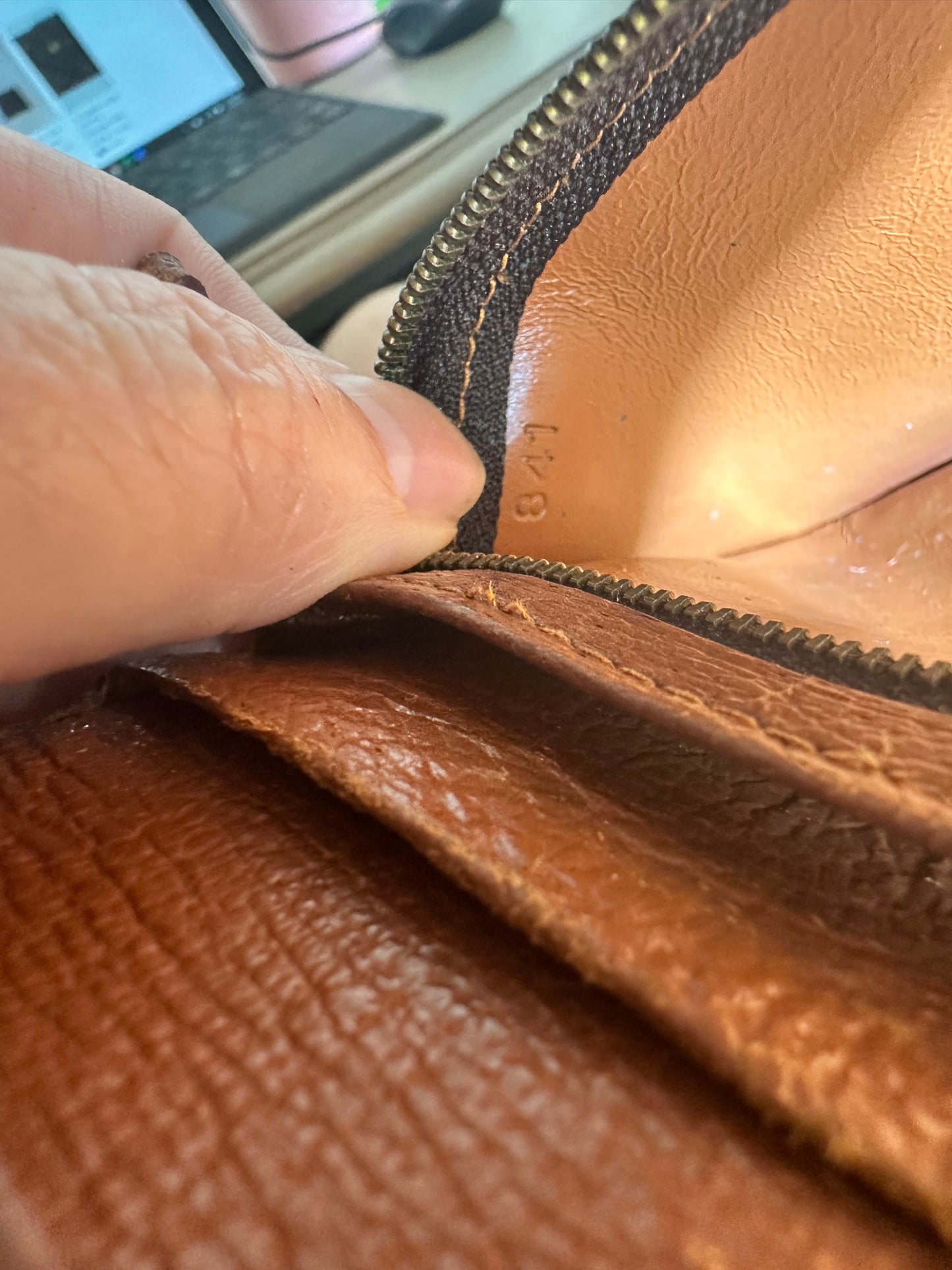 Louis Vuitton VINTAGE Trifold Monogram Wallet