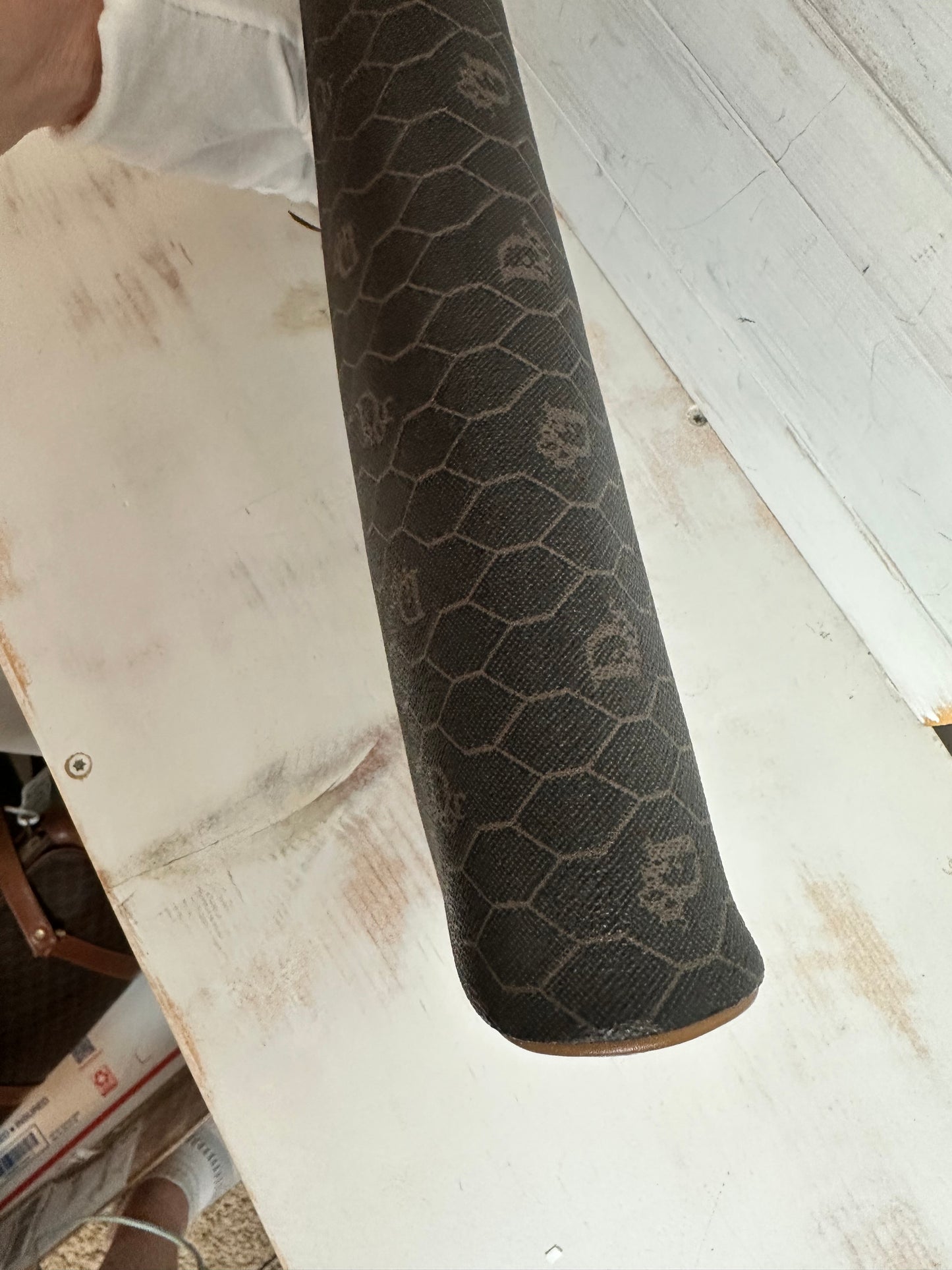 Christian Dior Black Honeycomb Second Bag