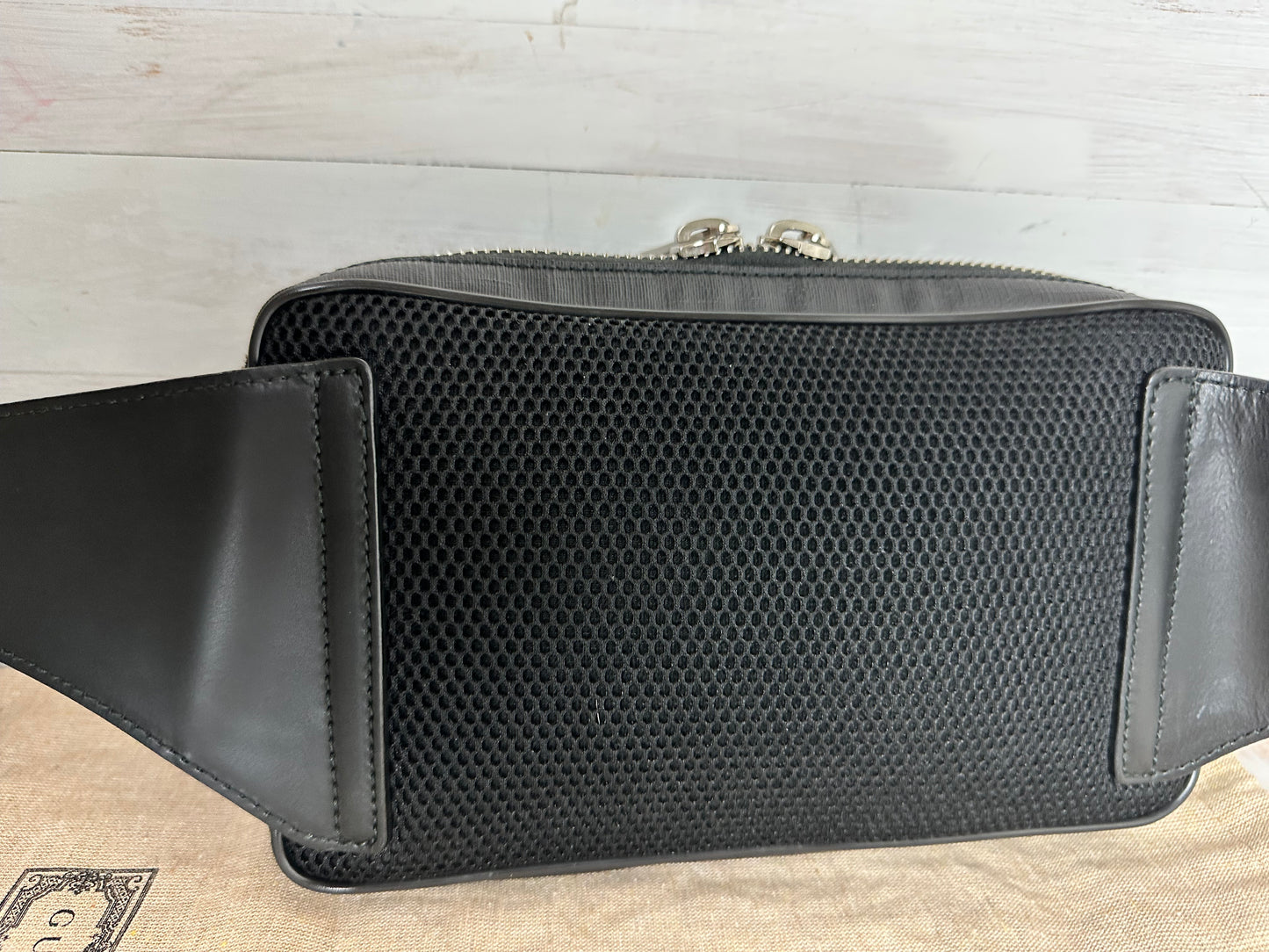 Gucci GG Supreme Canvas Belt Bumbag Black