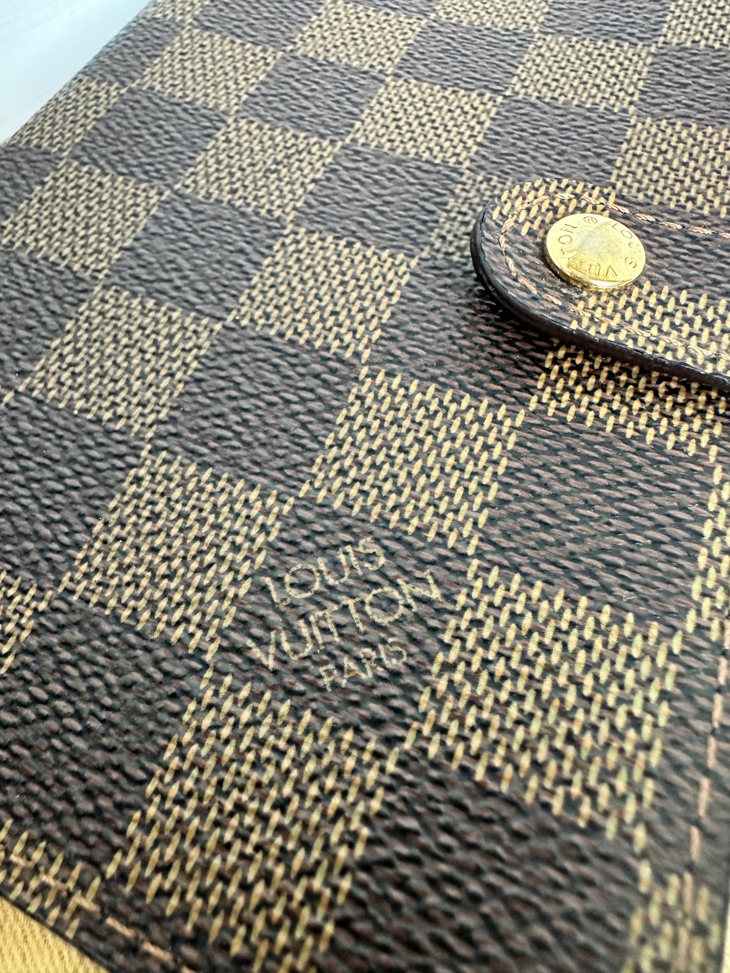 Louis Vuitton Damier Ebene Agenda PM