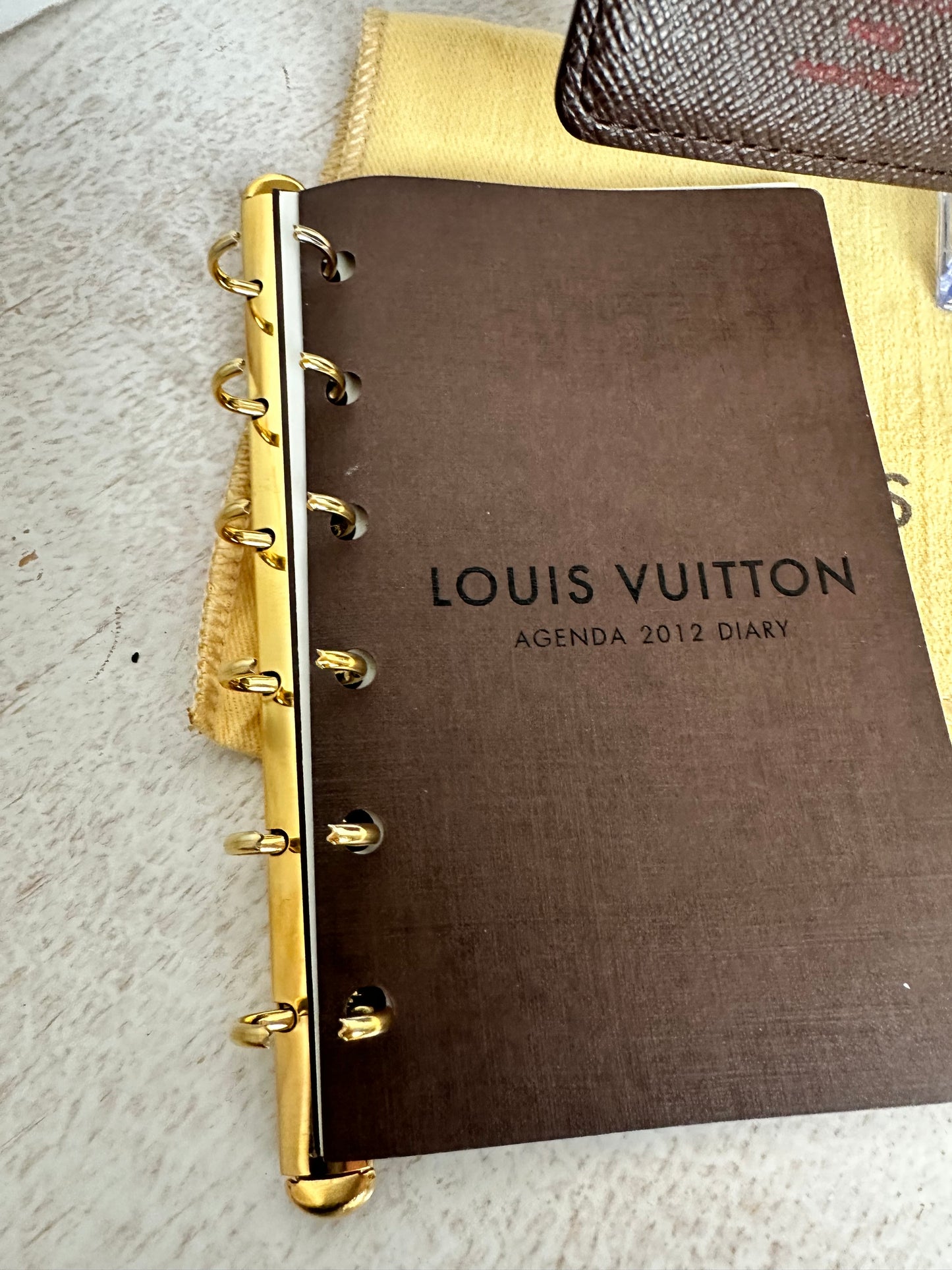 Louis Vuitton Damier Ebene Agenda PM