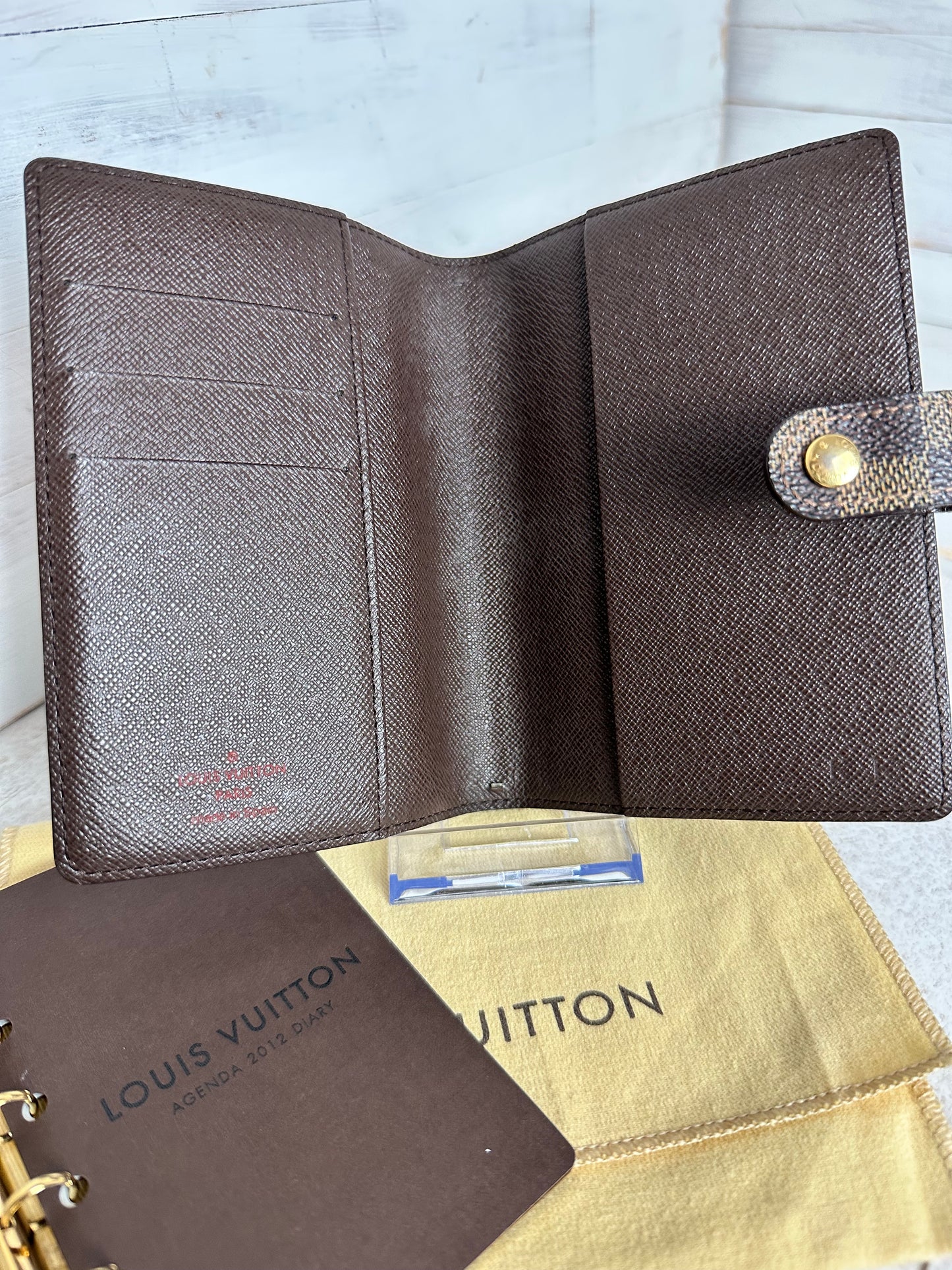 Louis Vuitton Damier Ebene Agenda PM