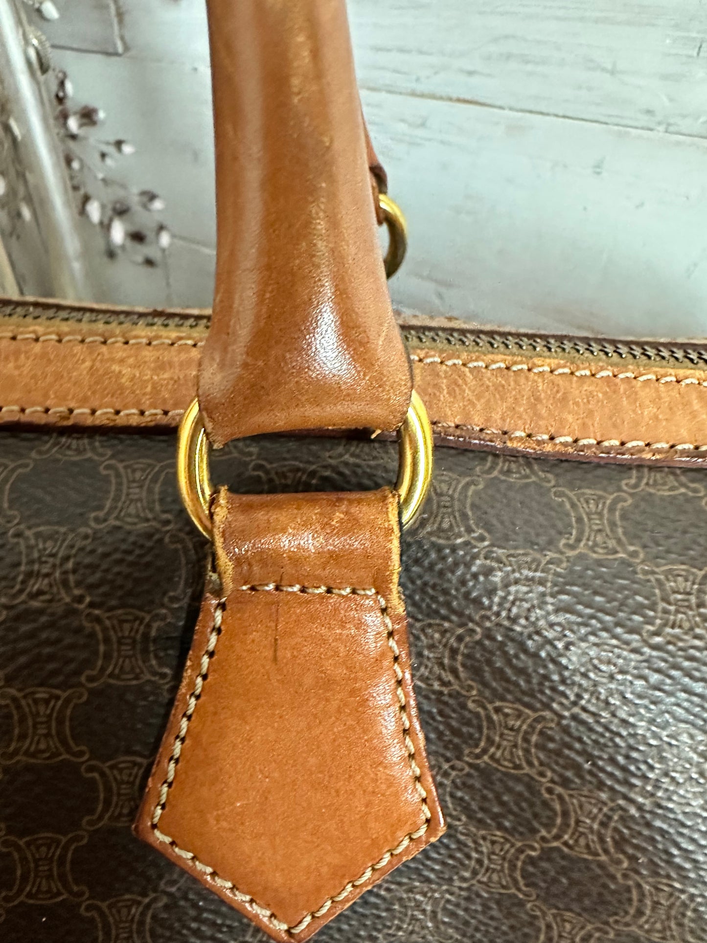 Celine Macadam Boston Bag