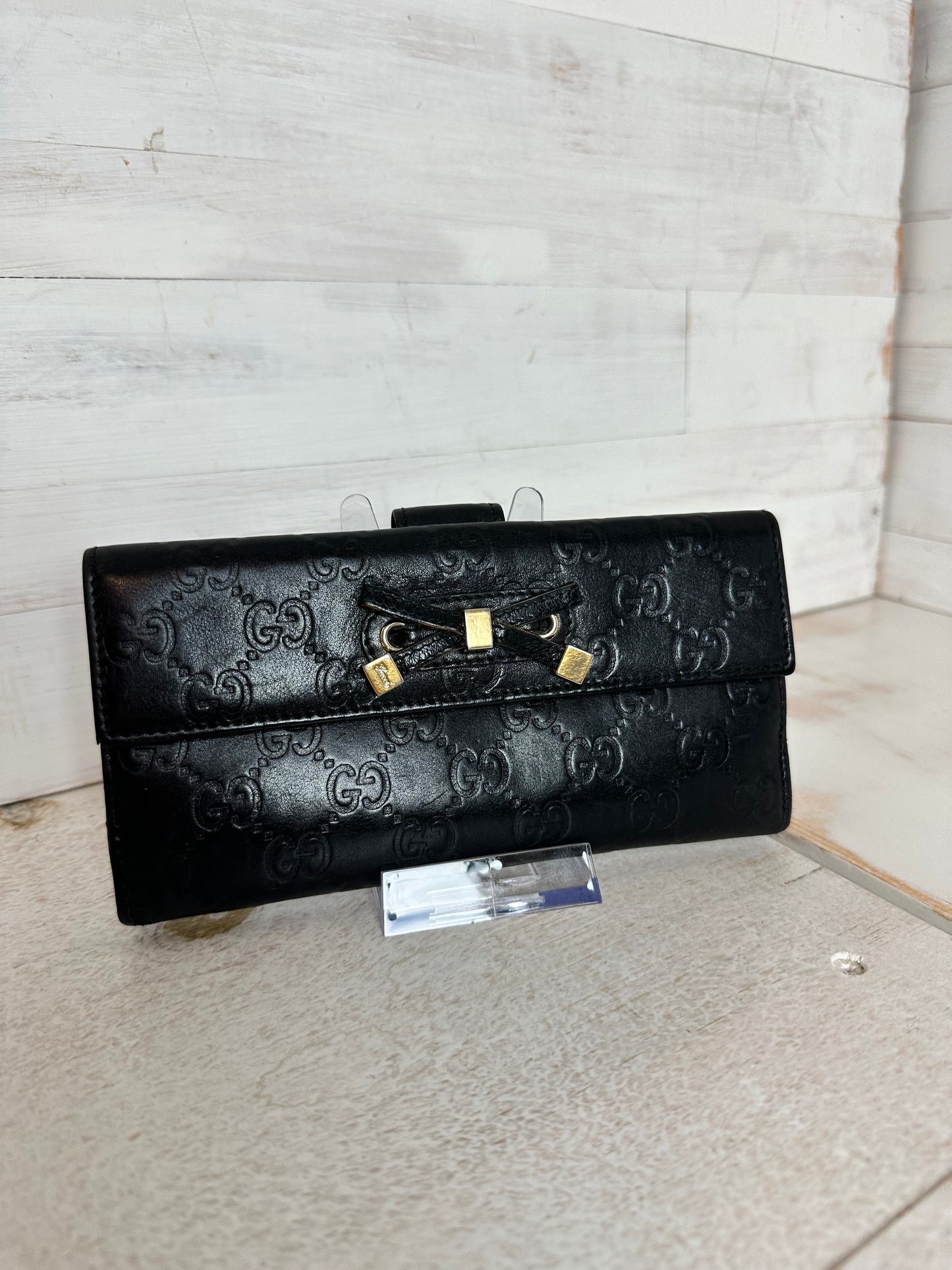 Gucci Guccissima Princy Continental Long Wallet