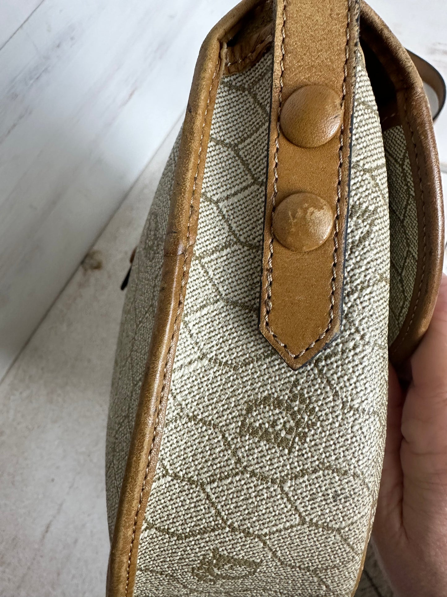 Christian Dior Vintage Honeycomb Logo Crossbody/Handbag