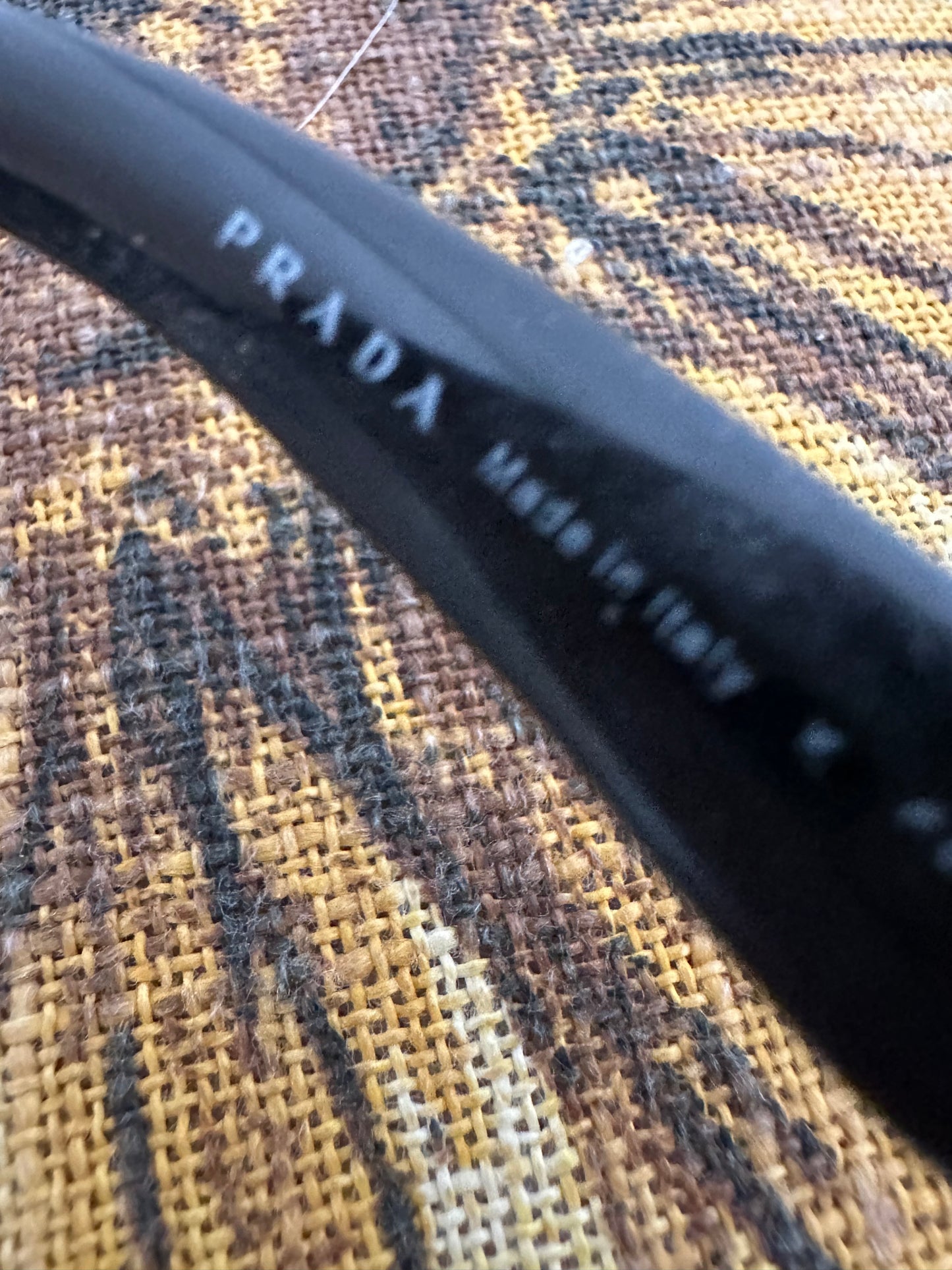 Prada Sunglasses Acetate Baroque SPR270 in Black