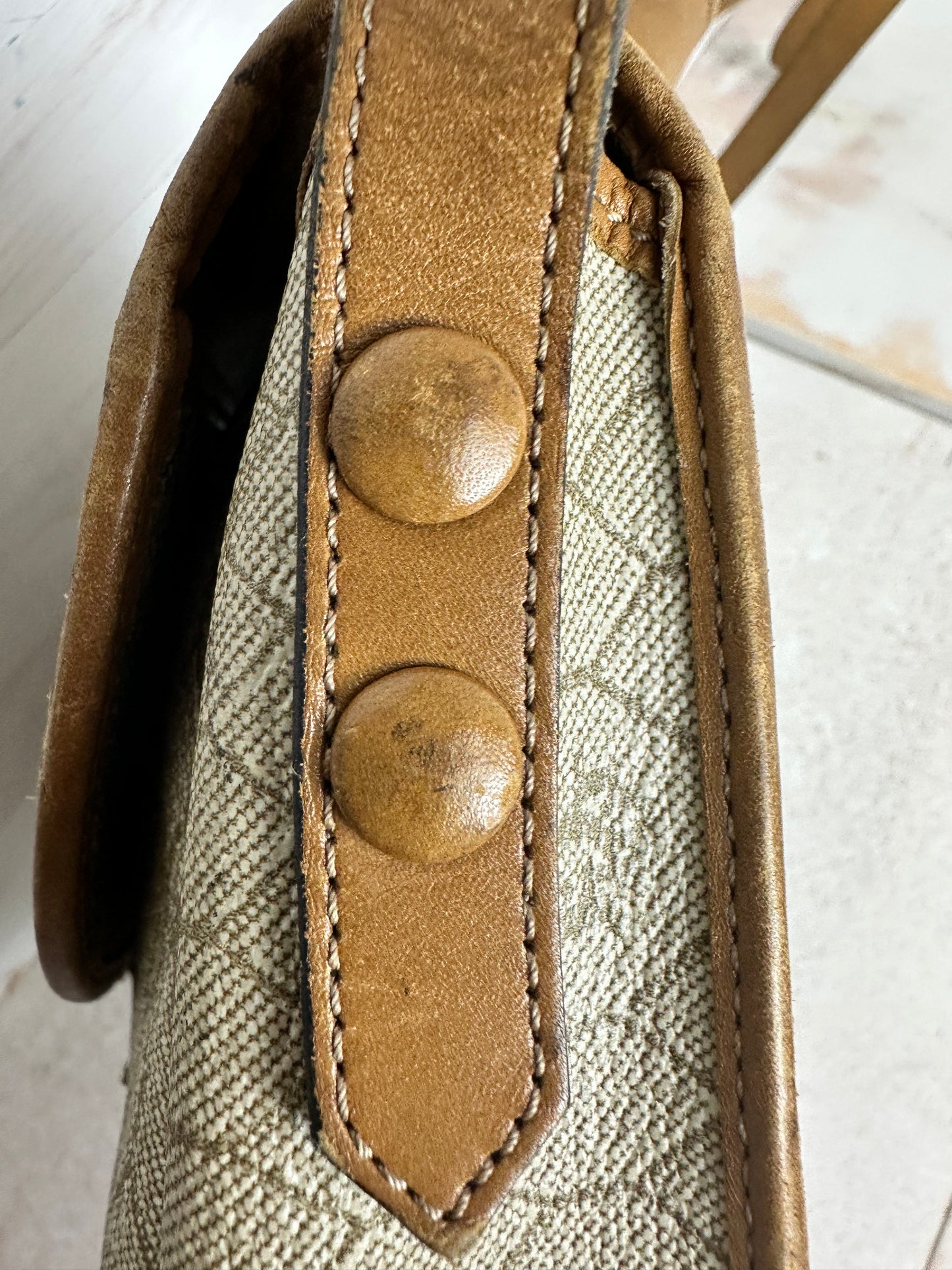 Christian Dior Vintage Honeycomb Logo Crossbody/Handbag
