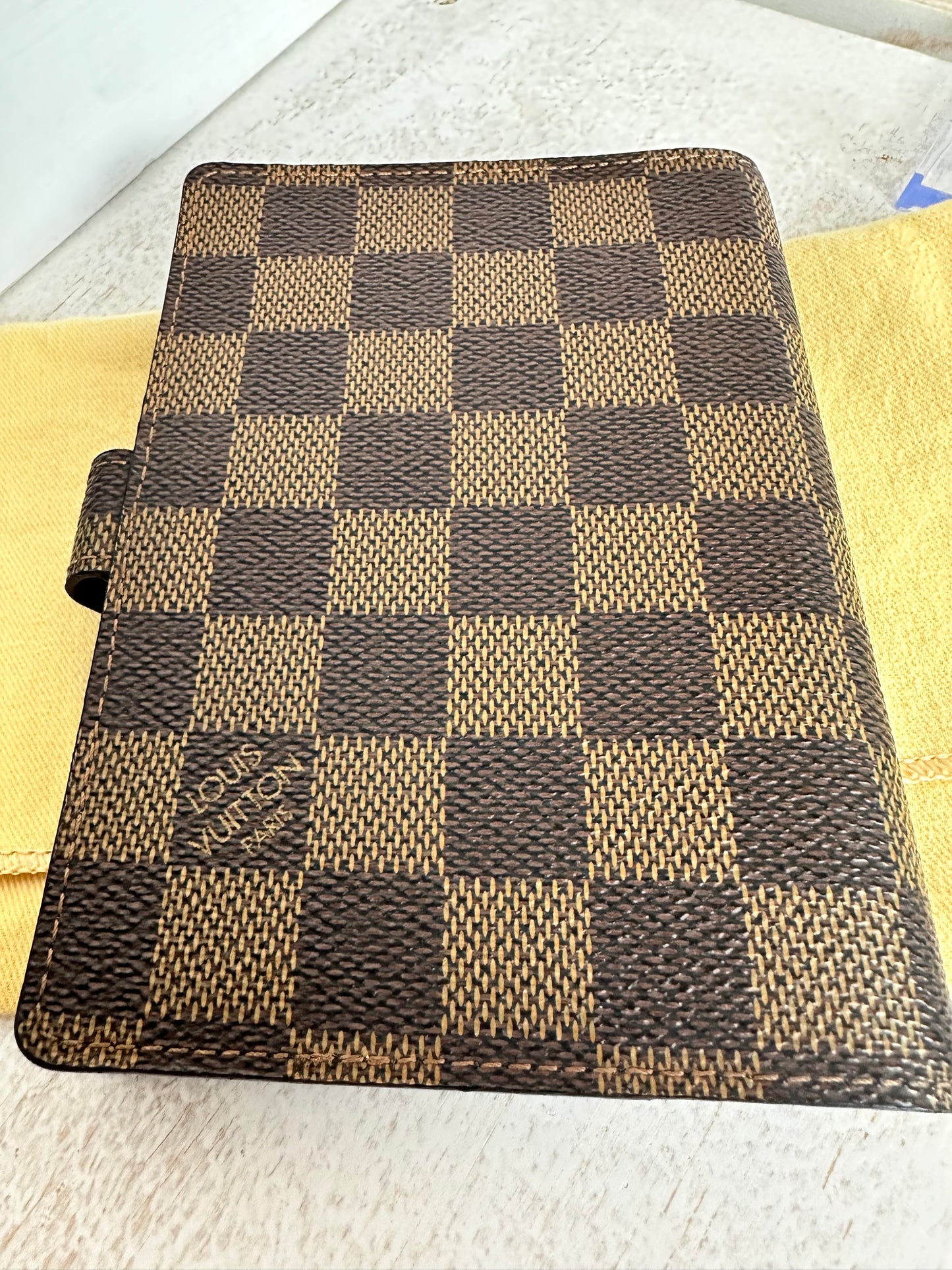 Louis Vuitton Damier Ebene Agenda PM