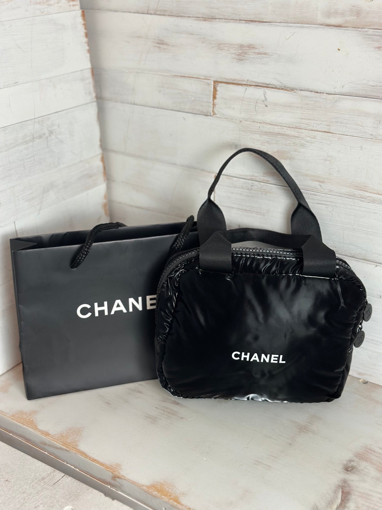 Chanel Black Cosmetic Pouch GWP