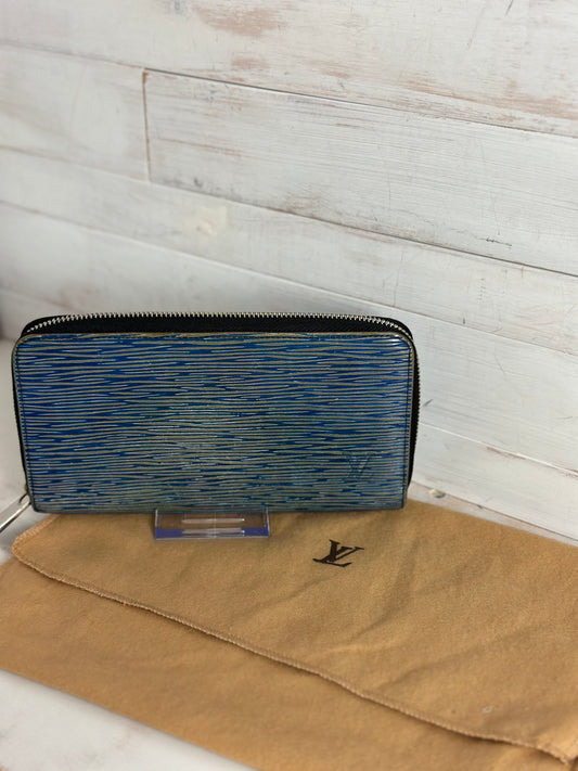 Louis Vuitton Epi Denim Zip-Around Wallet