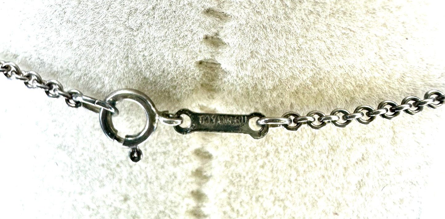 Tiffany & Co. Open Heart Elsa Peretti 925 Silver