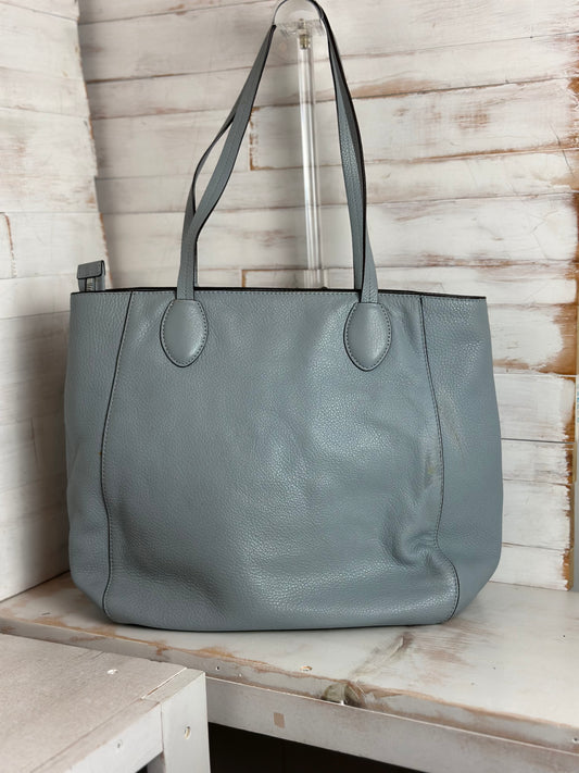 Michael Kors Ani Blue Gray Tote Bag