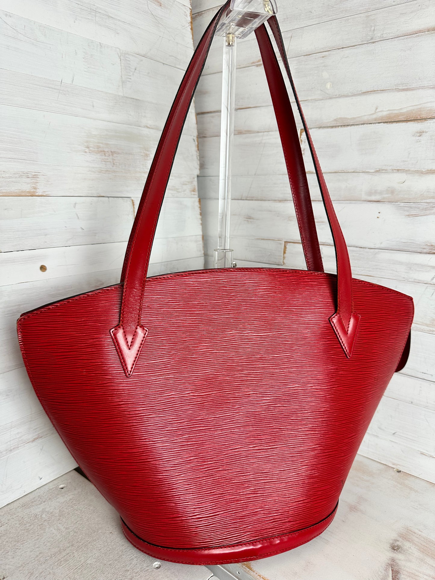 Louis Vuitton Red Epi St. Jacques