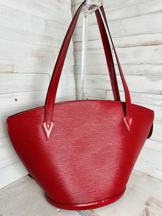 Louis Vuitton Red Epi St. Jacques