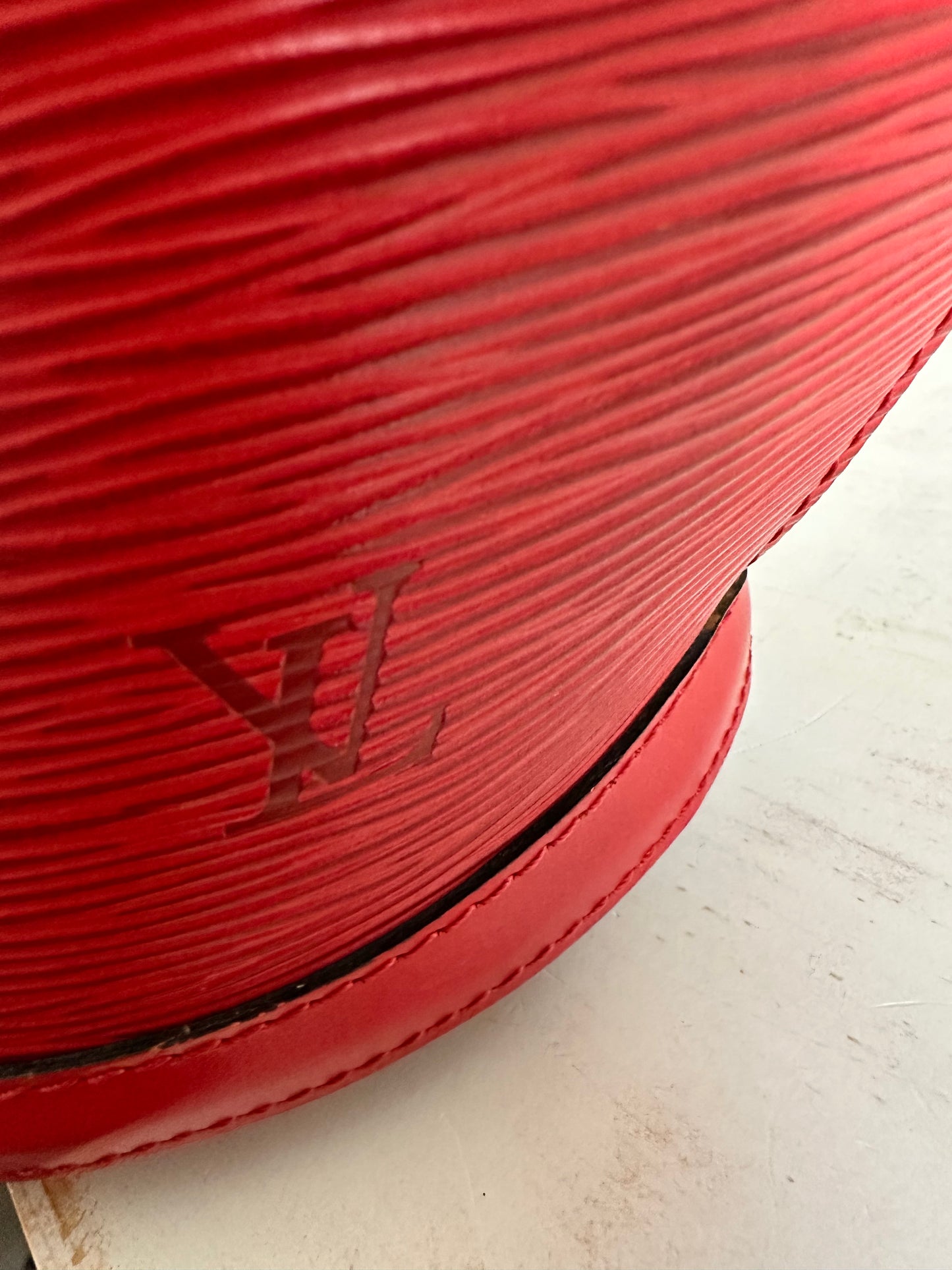 Louis Vuitton Red Epi St. Jacques