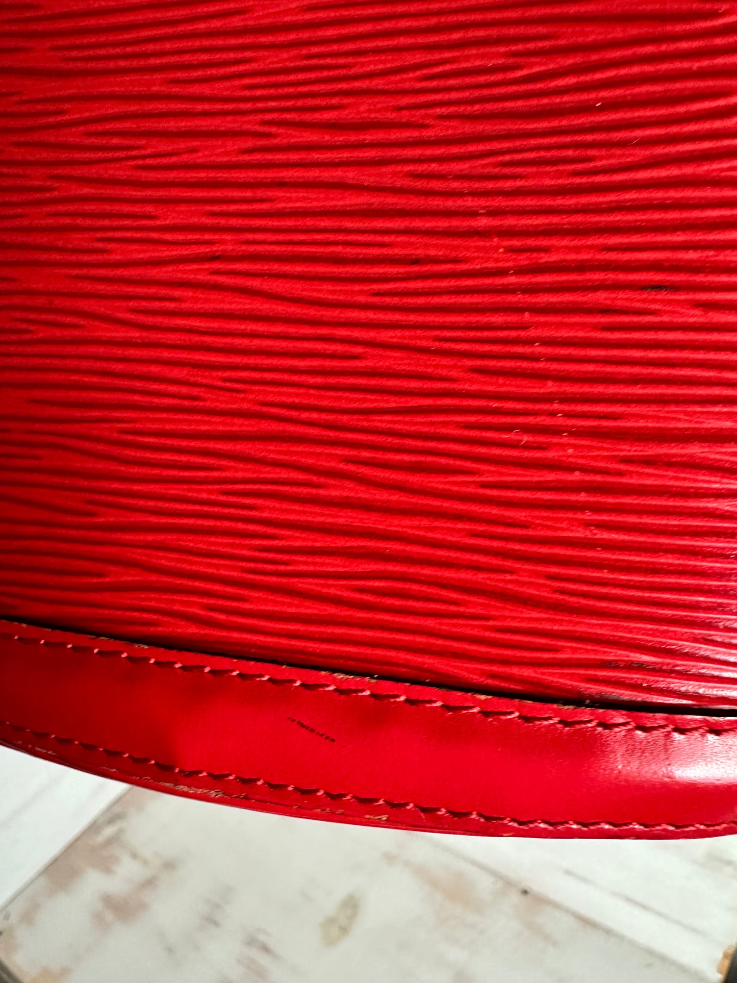 Louis Vuitton Red Epi St. Jacques