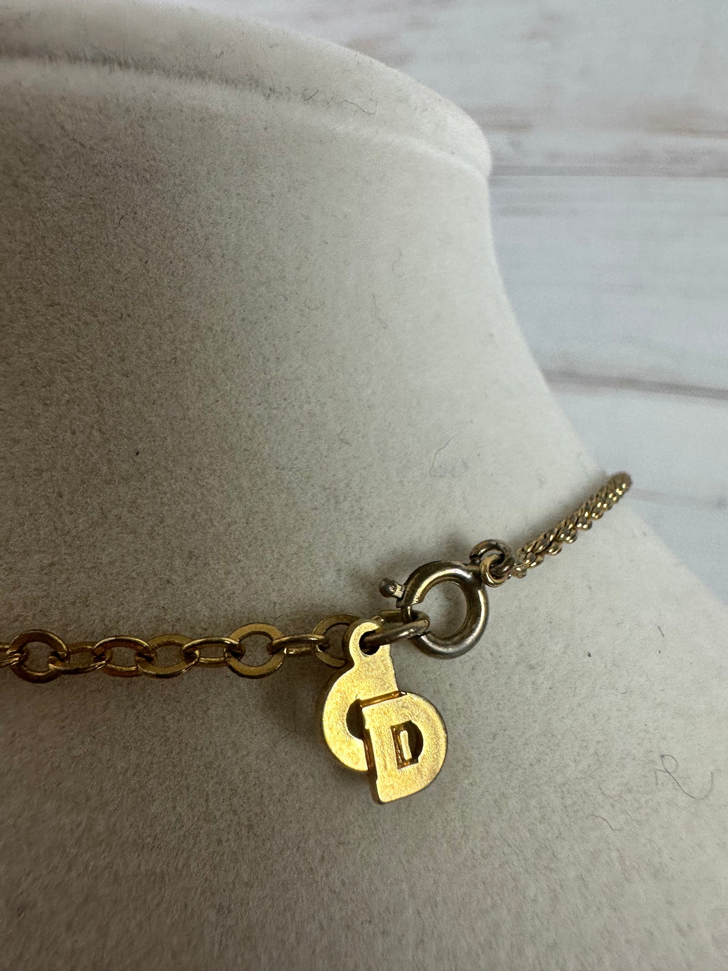Christian Dior CD Necklace