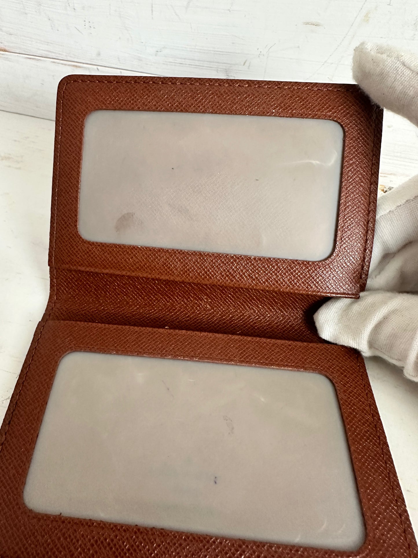 Louis Vuitton Monogram Vertical Card Case