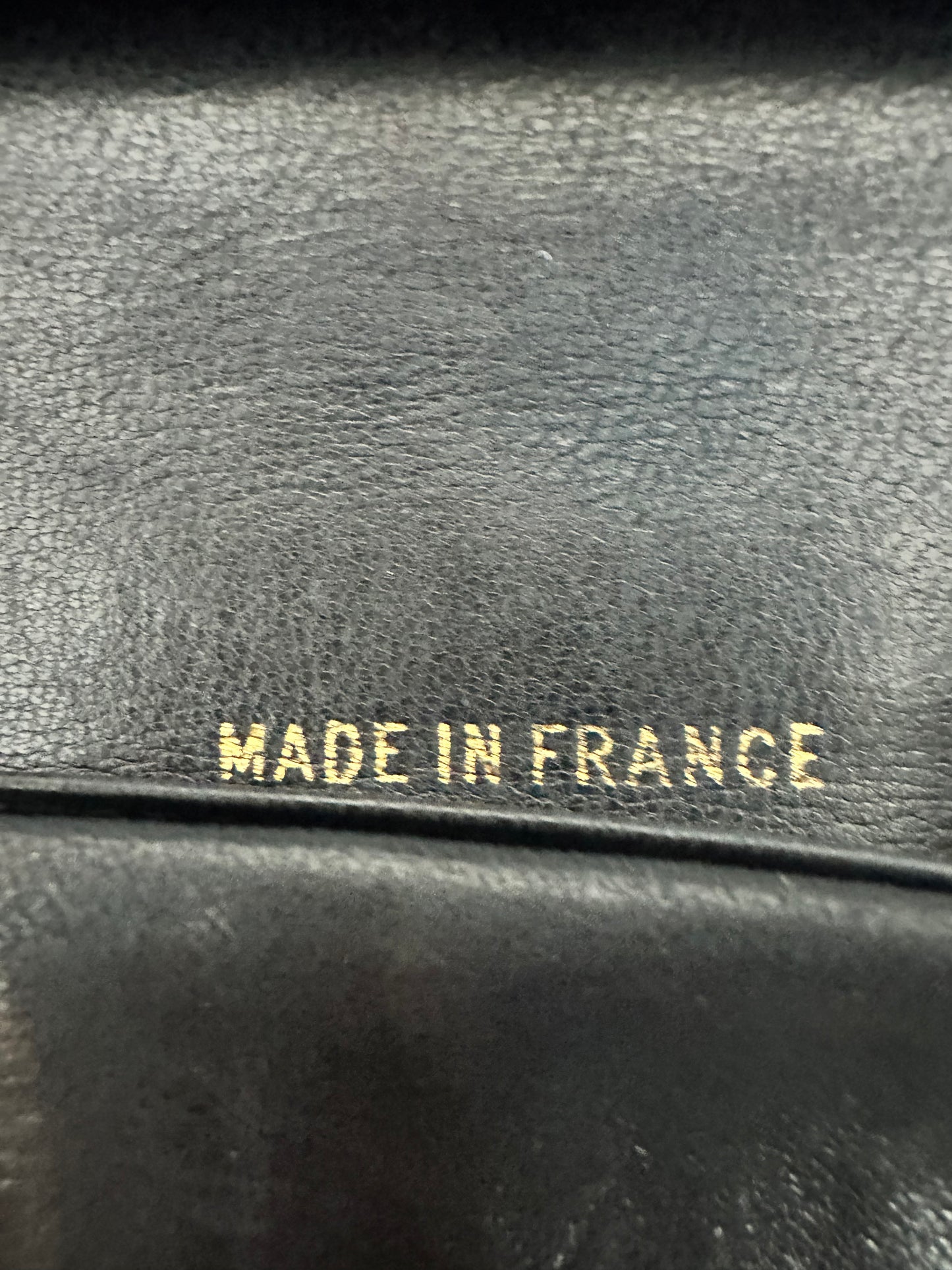 Chanel Caviar Black Leather CC French Long Wallet