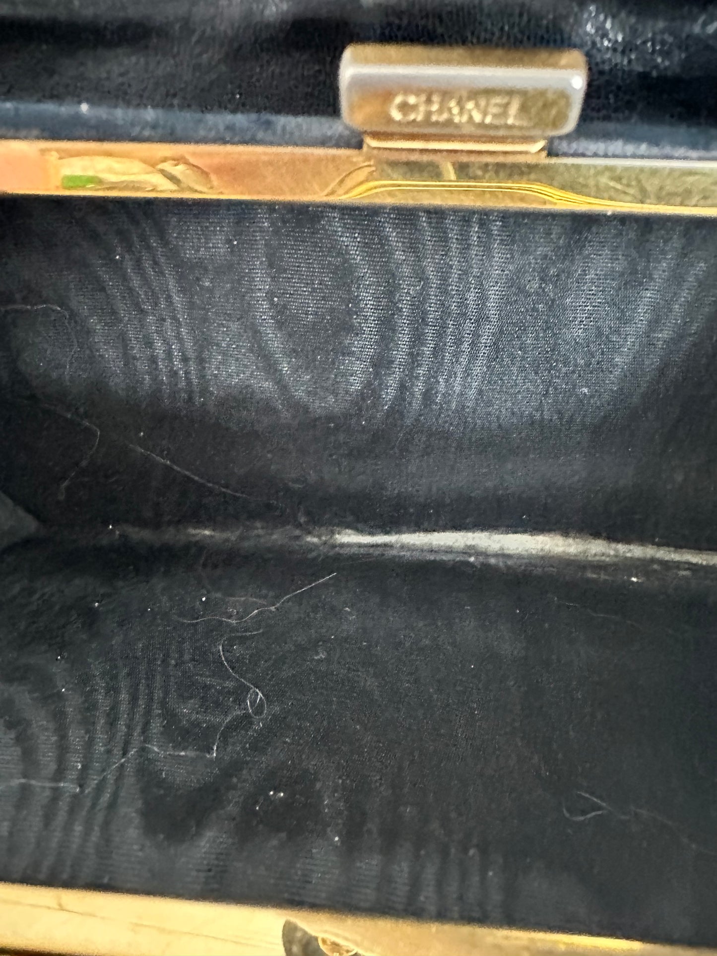 Chanel Caviar Black Leather CC French Long Wallet