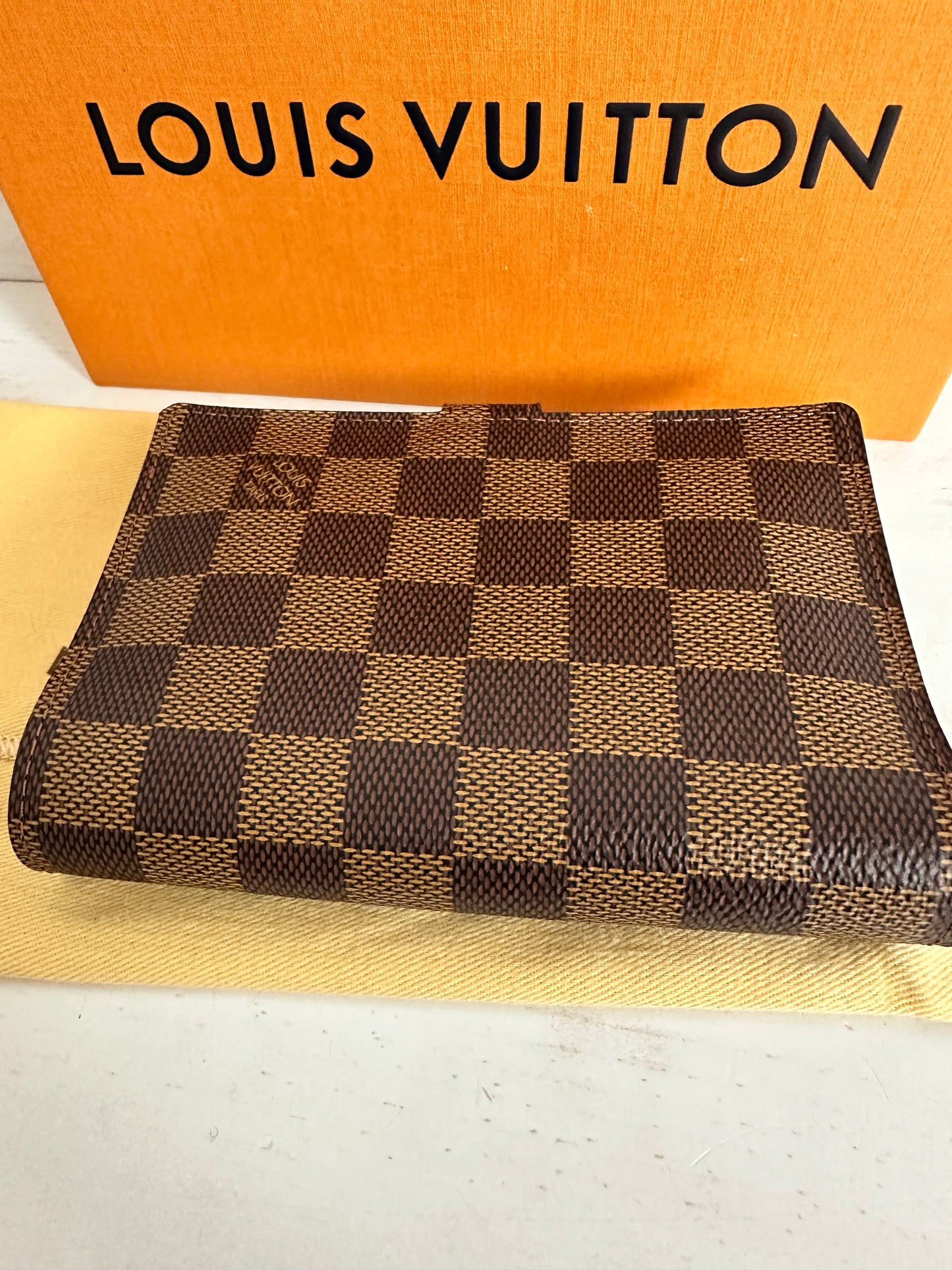 Louis Vuitton Damier Ebene Agenda PM