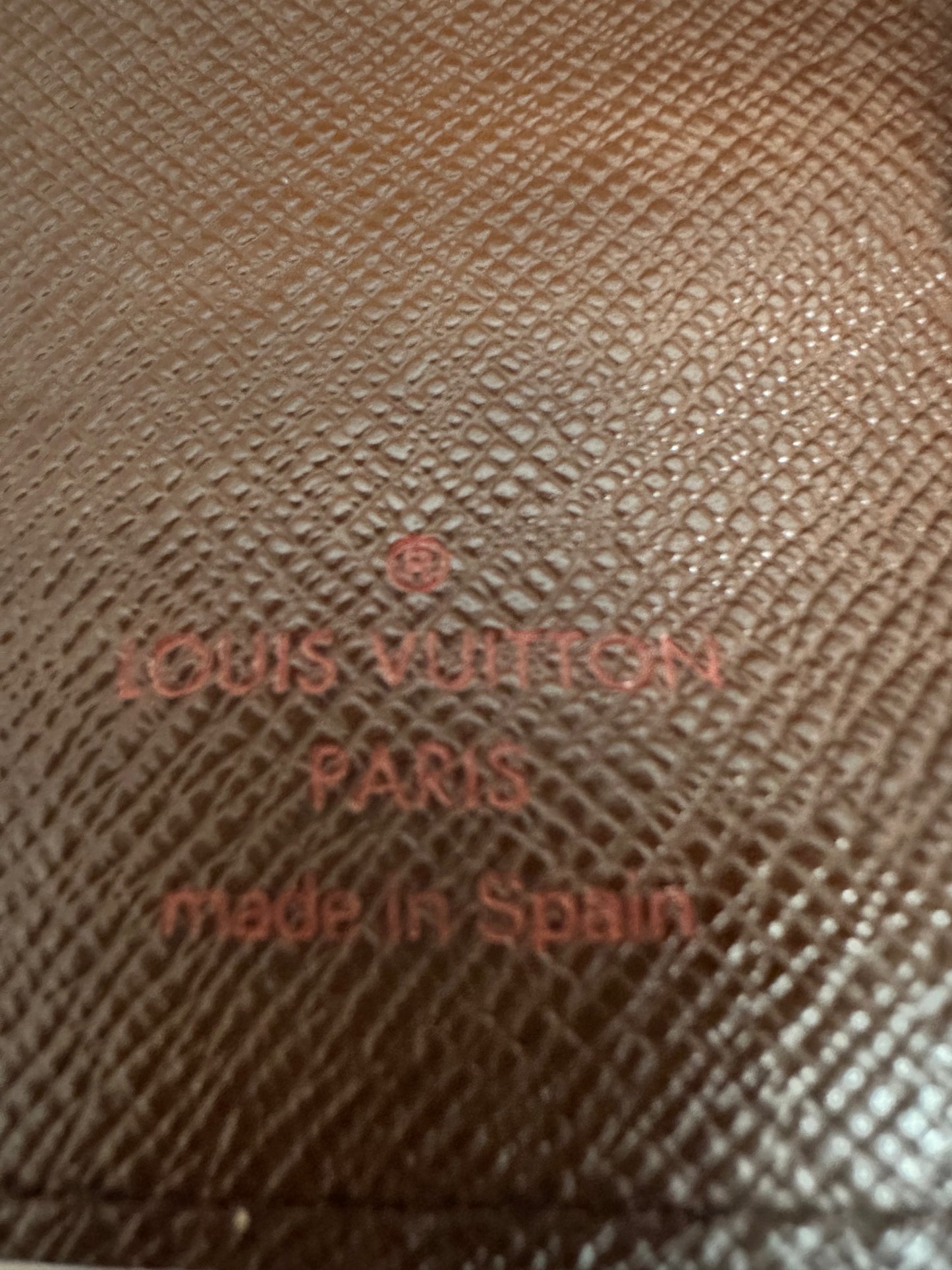 Louis Vuitton Damier Ebene Agenda PM