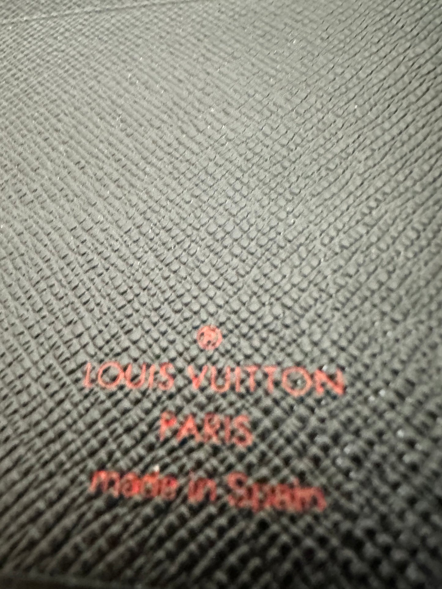 Louis Vuitton Black Epi Porte Chequier Cartes Credit/Checkbook Wallet