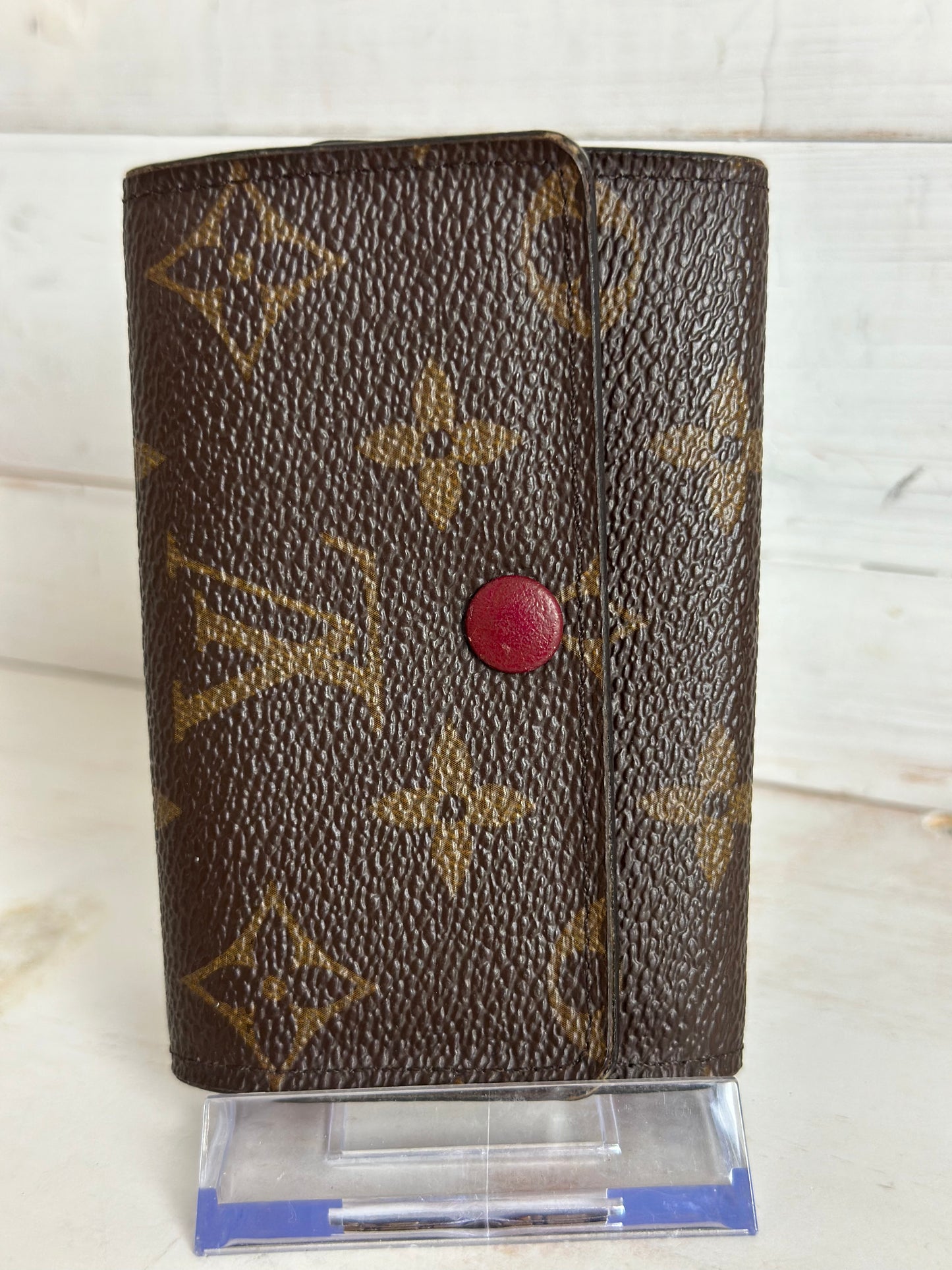Louis Vuitton Monogram Multicles 6 key case Burgundy