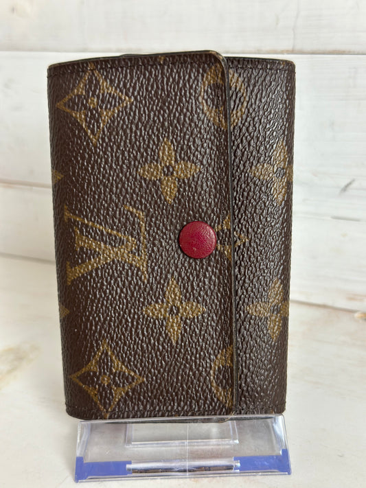 Louis Vuitton Monogram Multicles 6 key case Burgundy