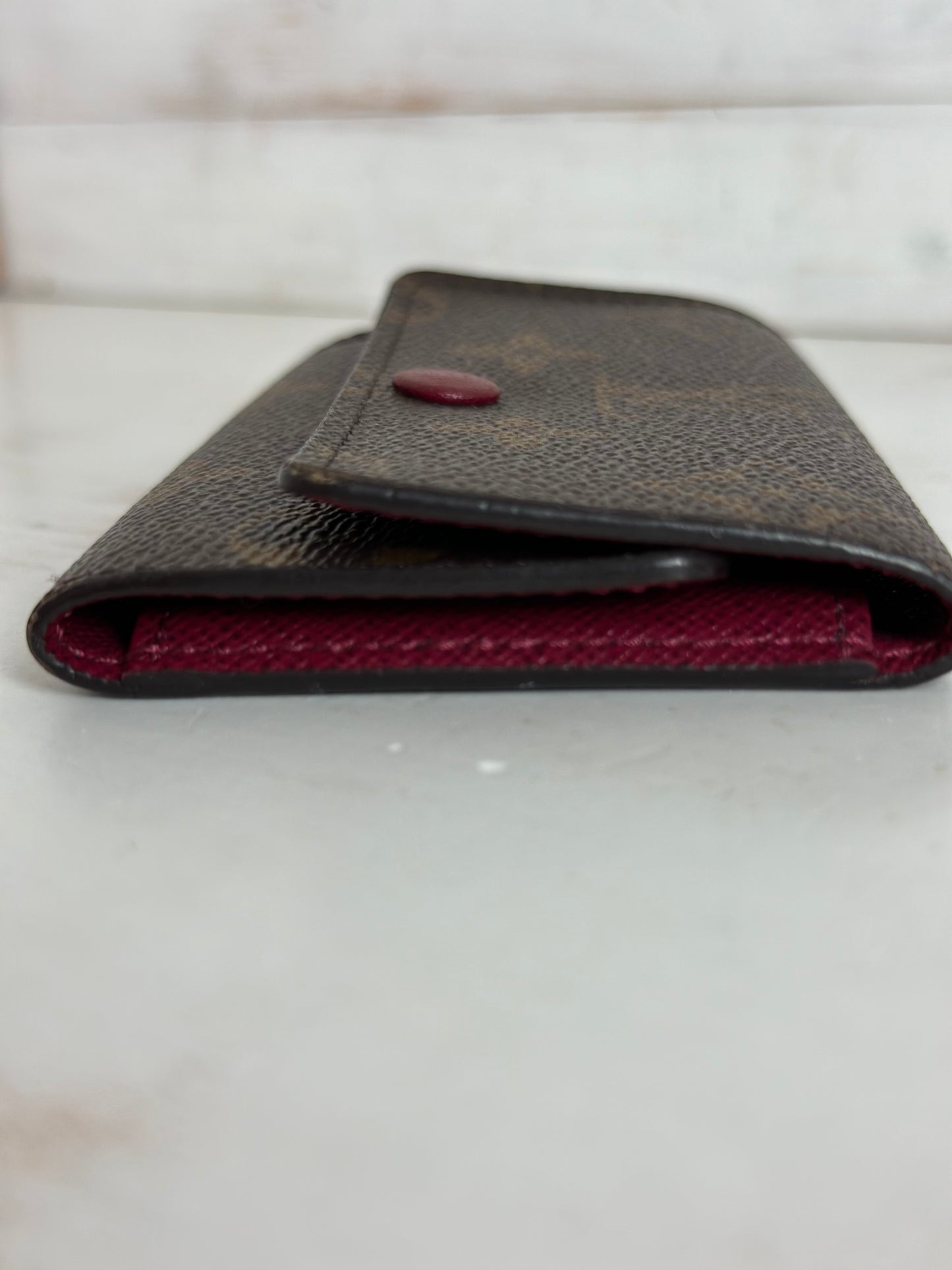 Louis Vuitton Monogram Multicles 6 key case Burgundy