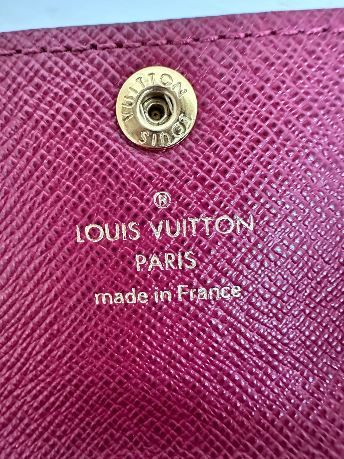 Louis Vuitton Monogram Multicles 6 key case Burgundy