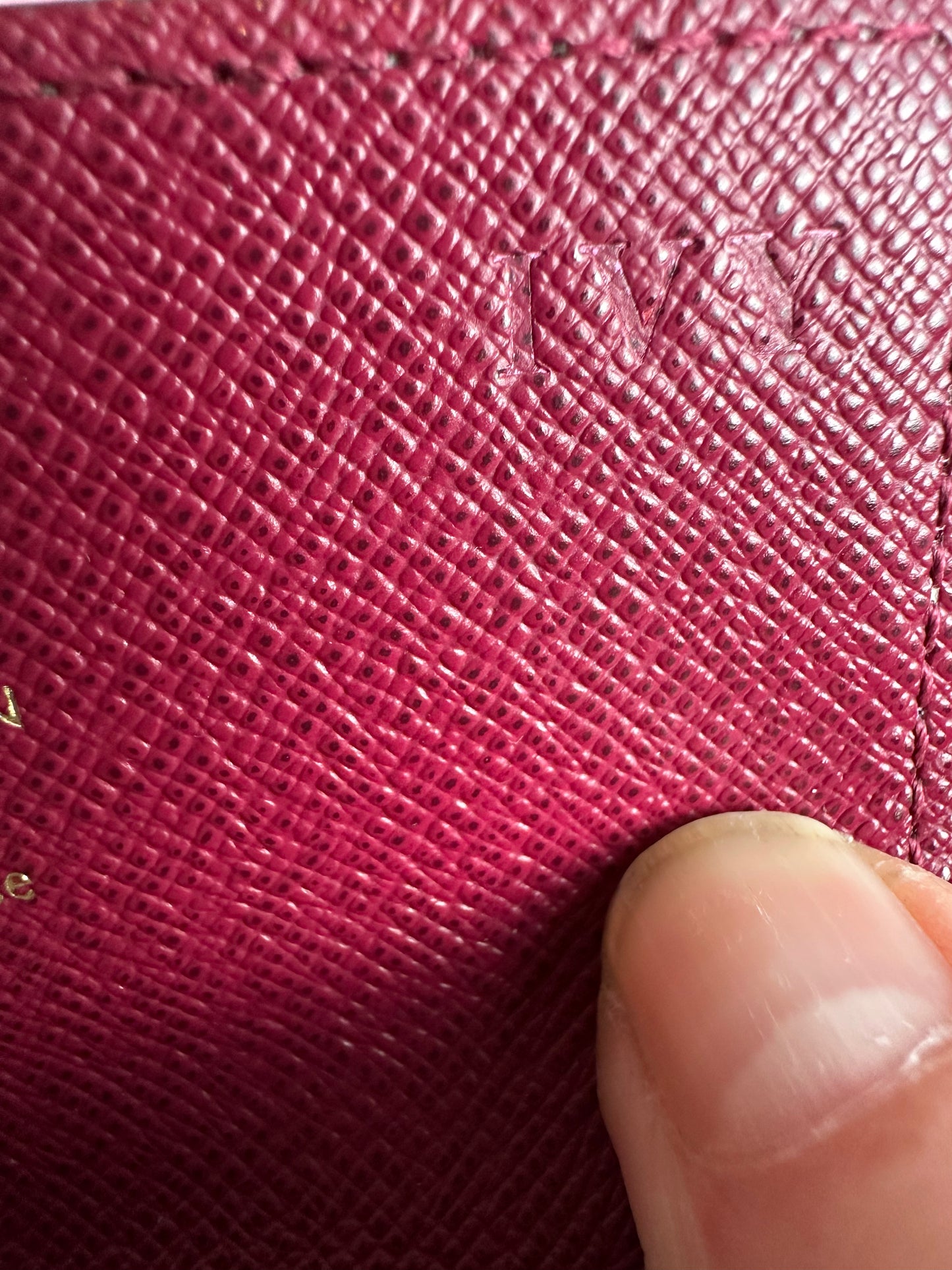 Louis Vuitton Monogram Multicles 6 key case Burgundy