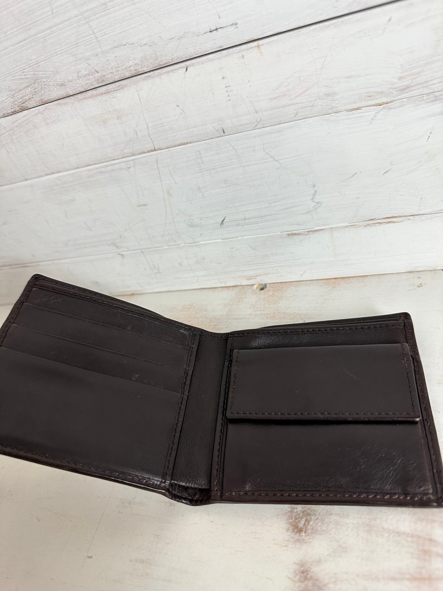 Gucci GG Canvas and Leather Bifold Wallet