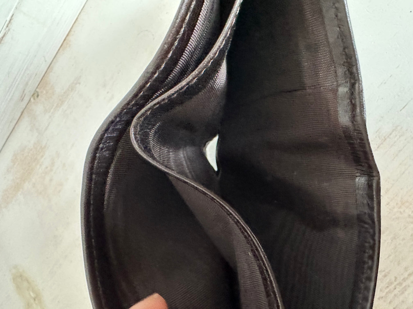 Gucci GG Canvas and Leather Bifold Wallet