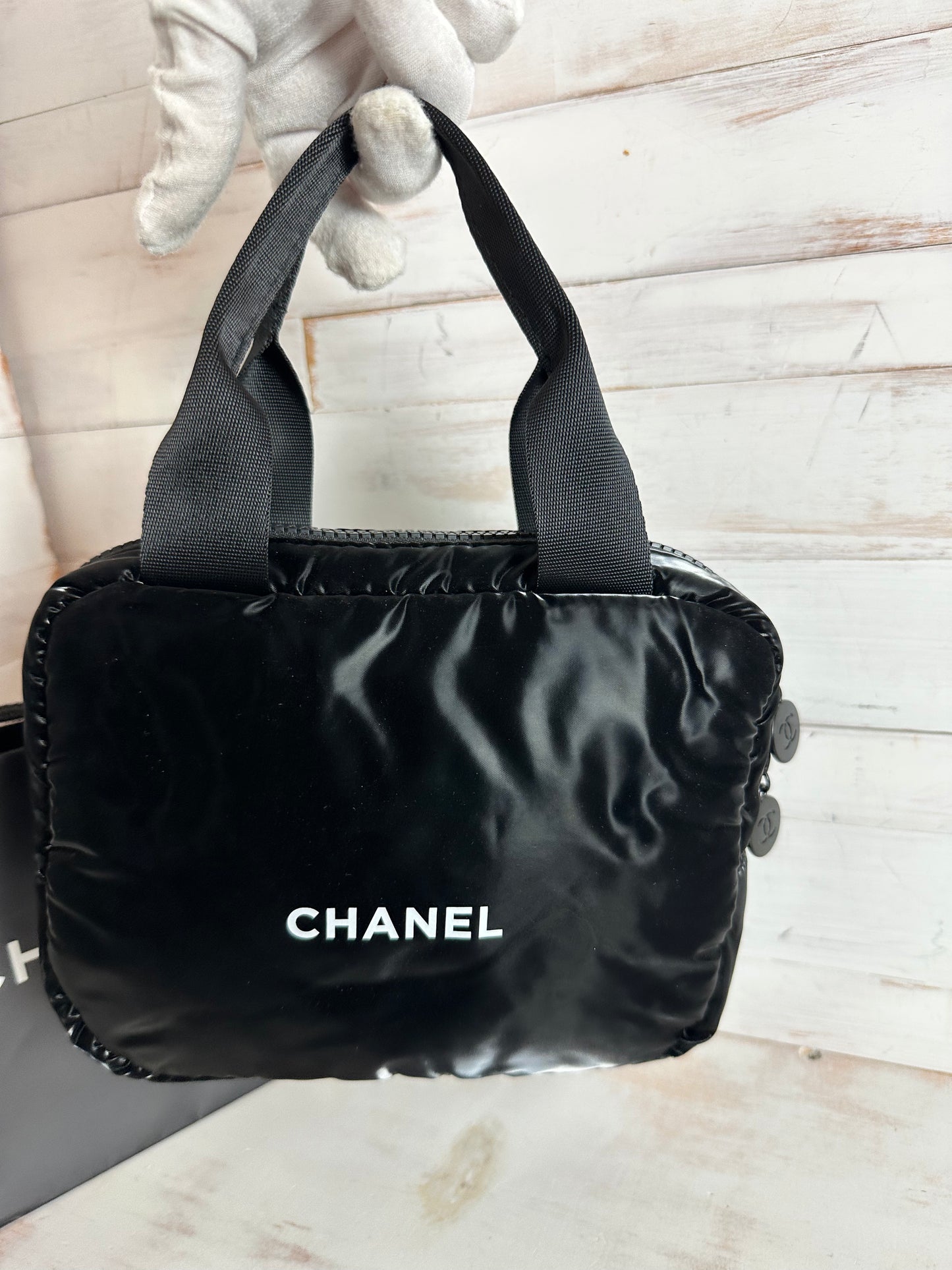 Chanel Black Cosmetic Pouch GWP