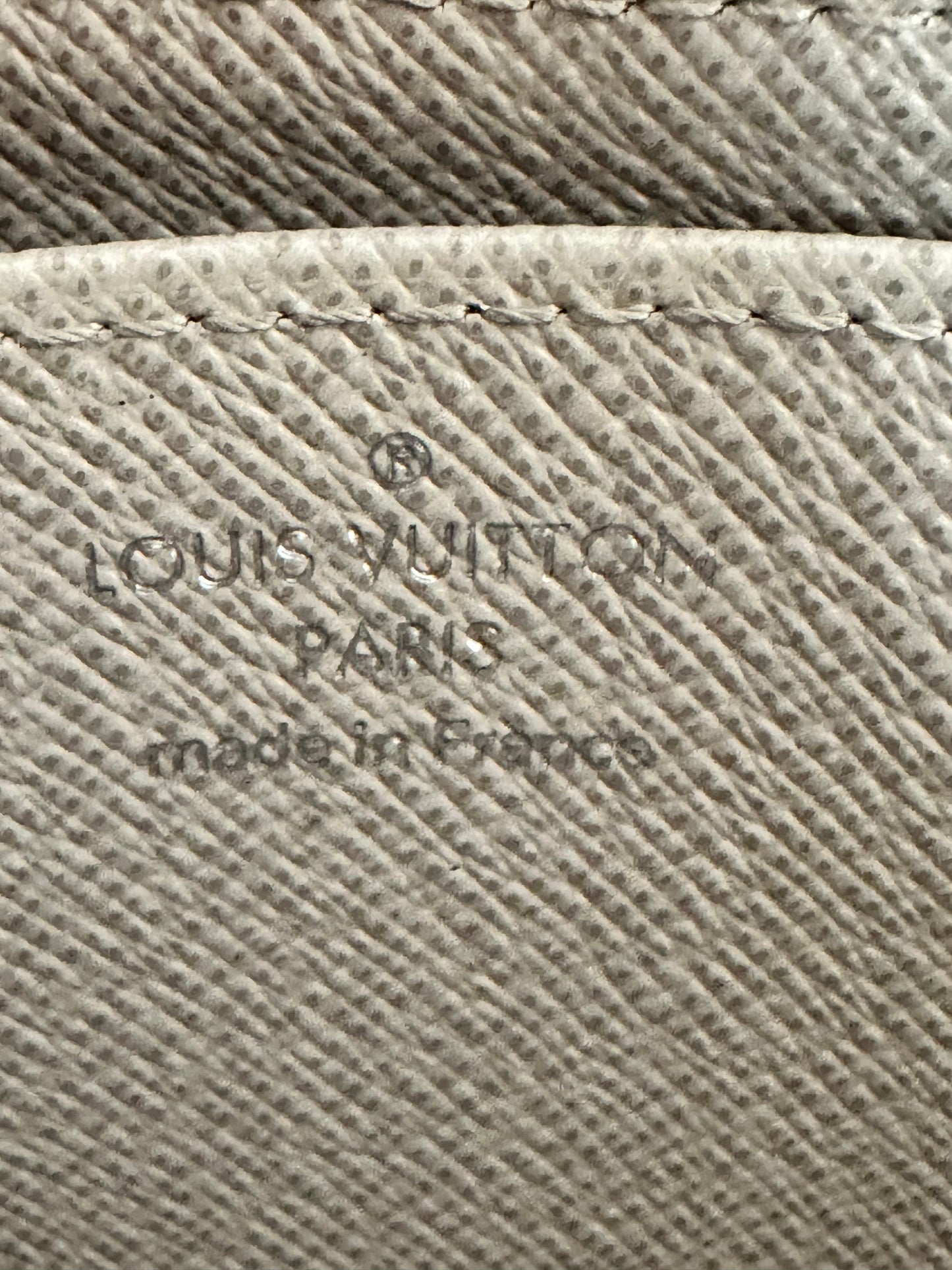 Louis Vuitton Denim Epi Twist Lock Sarah Wallet