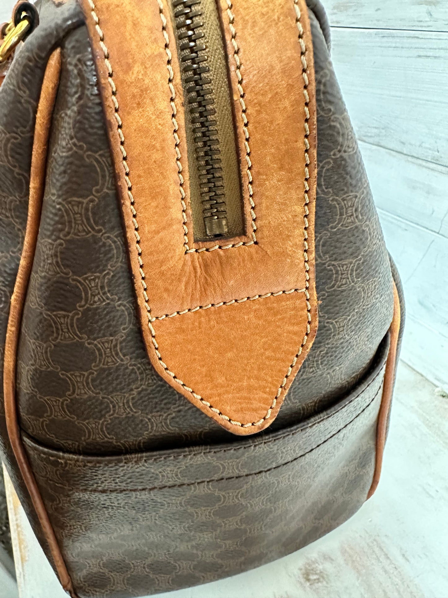 Celine Macadam Boston Bag