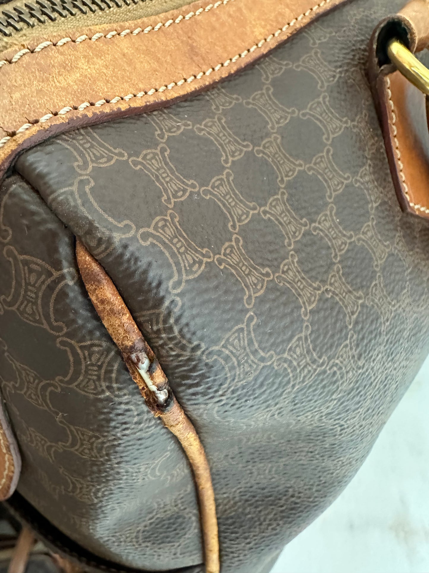 Celine Macadam Boston Bag