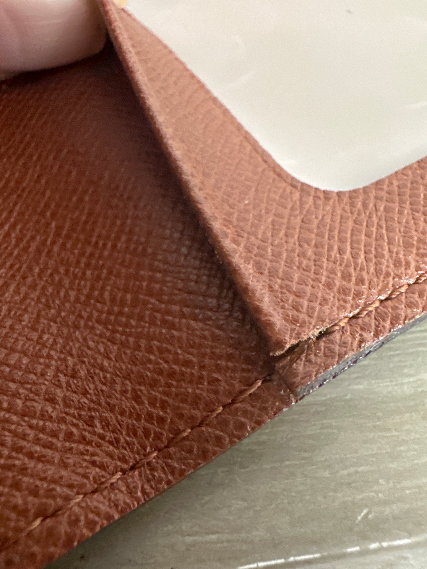 Louis Vuitton Monogram Vertical Card Case