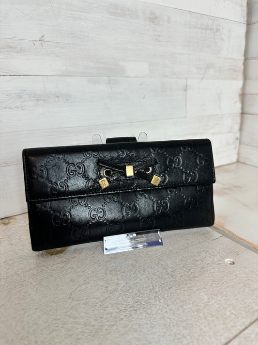Gucci Guccissima Princy Continental Long Wallet
