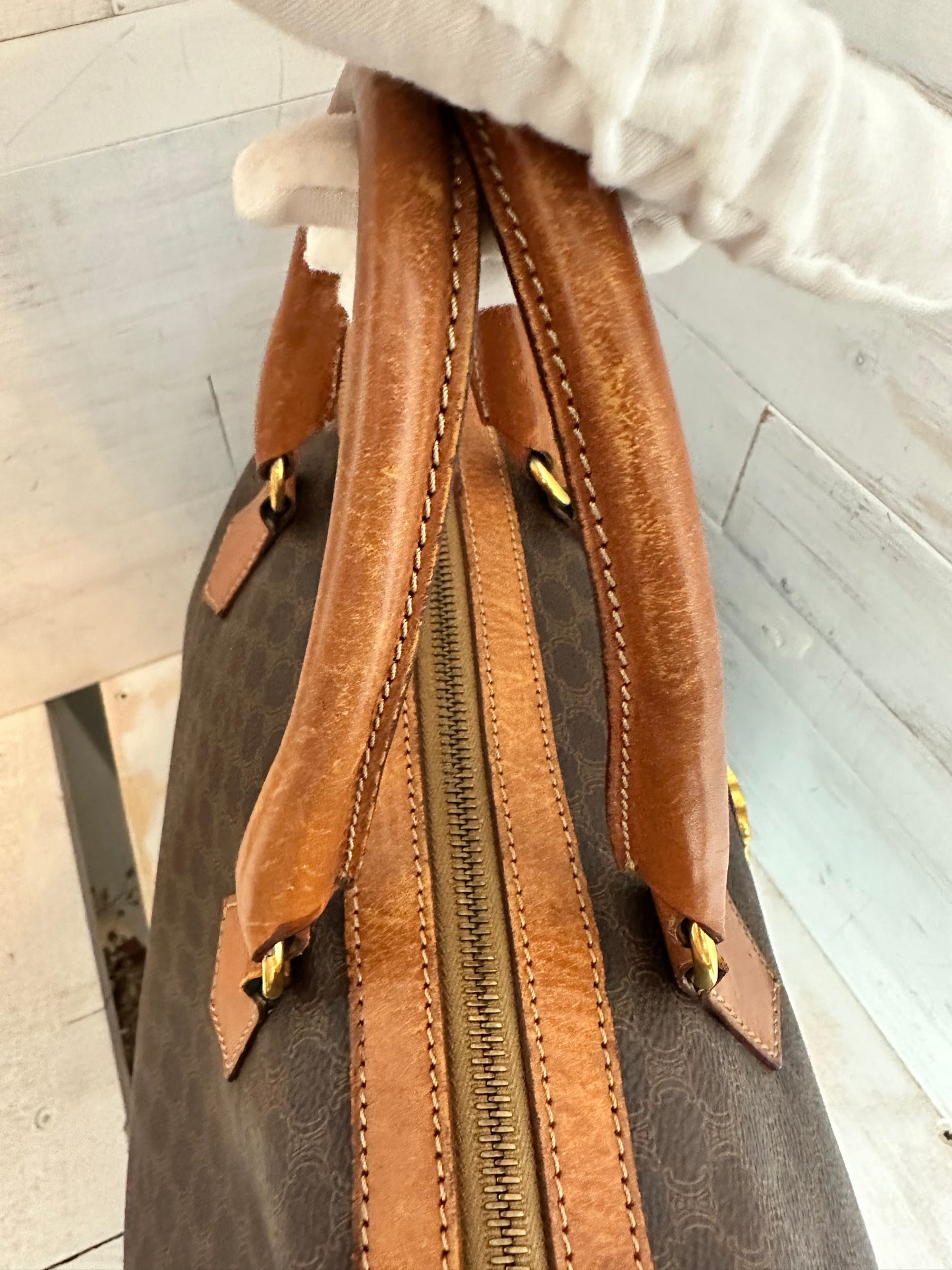 Celine Macadam Boston Bag