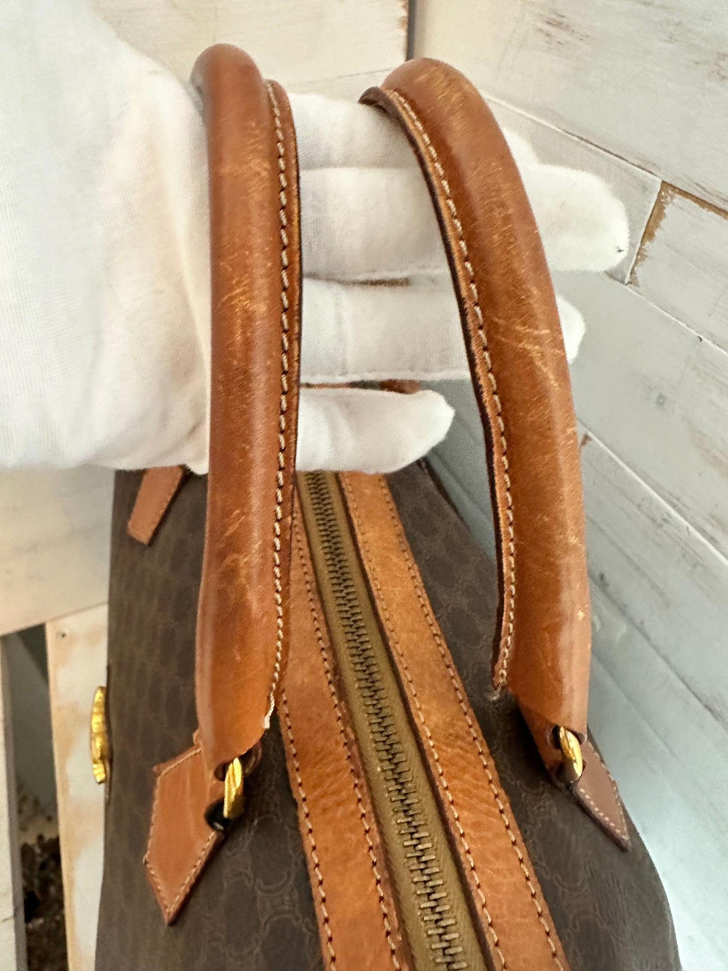 Celine Macadam Boston Bag