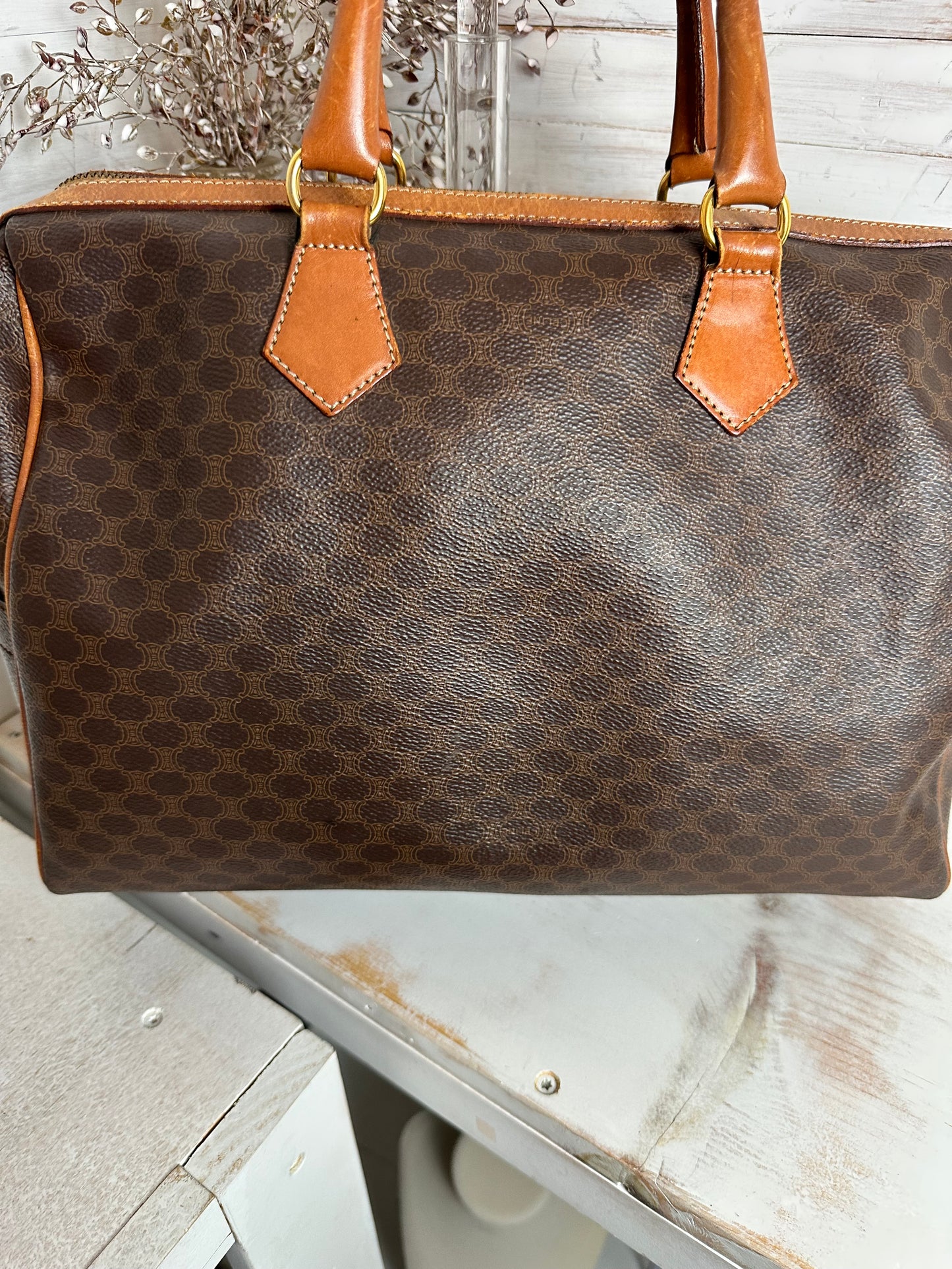 Celine Macadam Boston Bag
