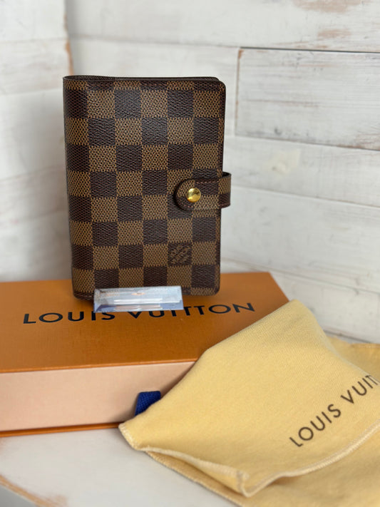 Louis Vuitton Damier Ebene Agenda PM