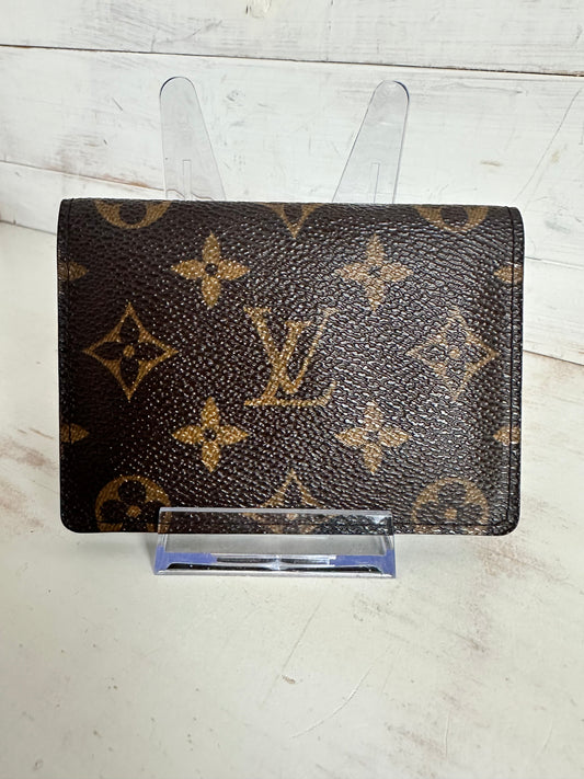 Louis Vuitton Monogram Vertical Card Case