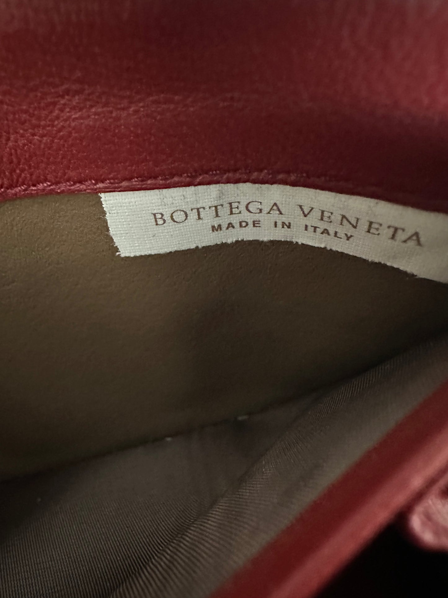 Bottega Veneta Brick Red Brown Zip Around Wallet